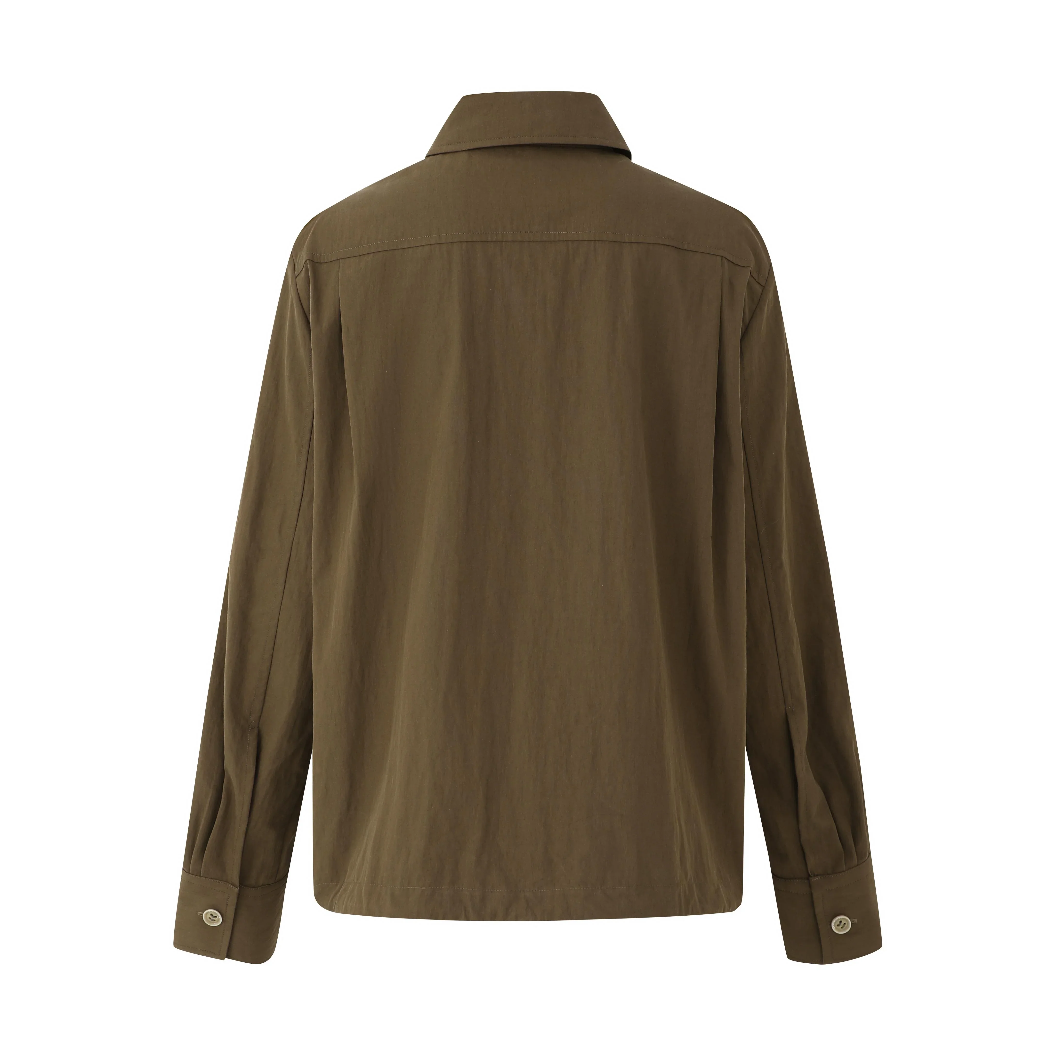 LAYERPLAN | Ferny Cotton Drawstring Shirt - Image 5
