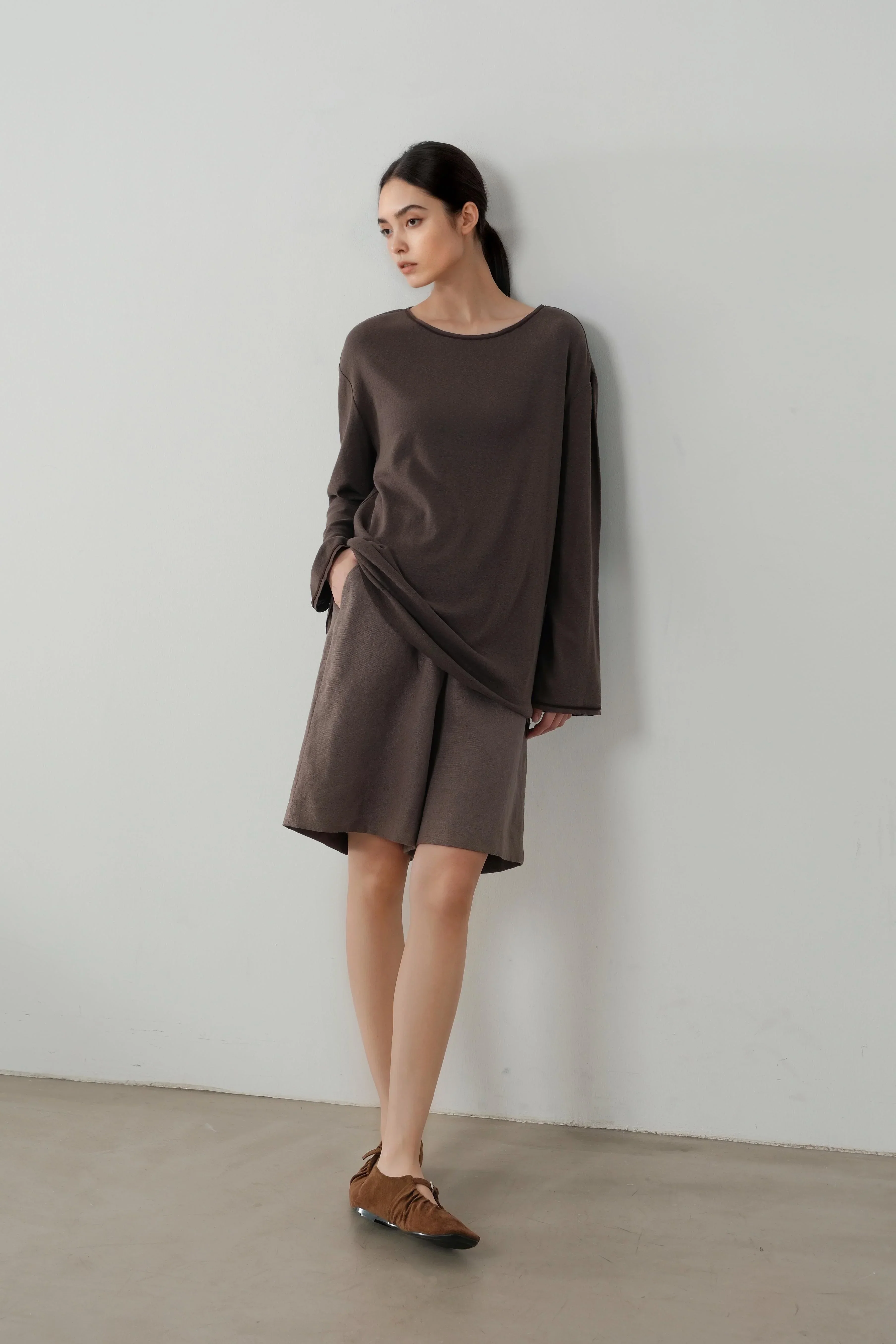 LAYERPLAN | Leni Linen Elasticated Shorts - Image 2