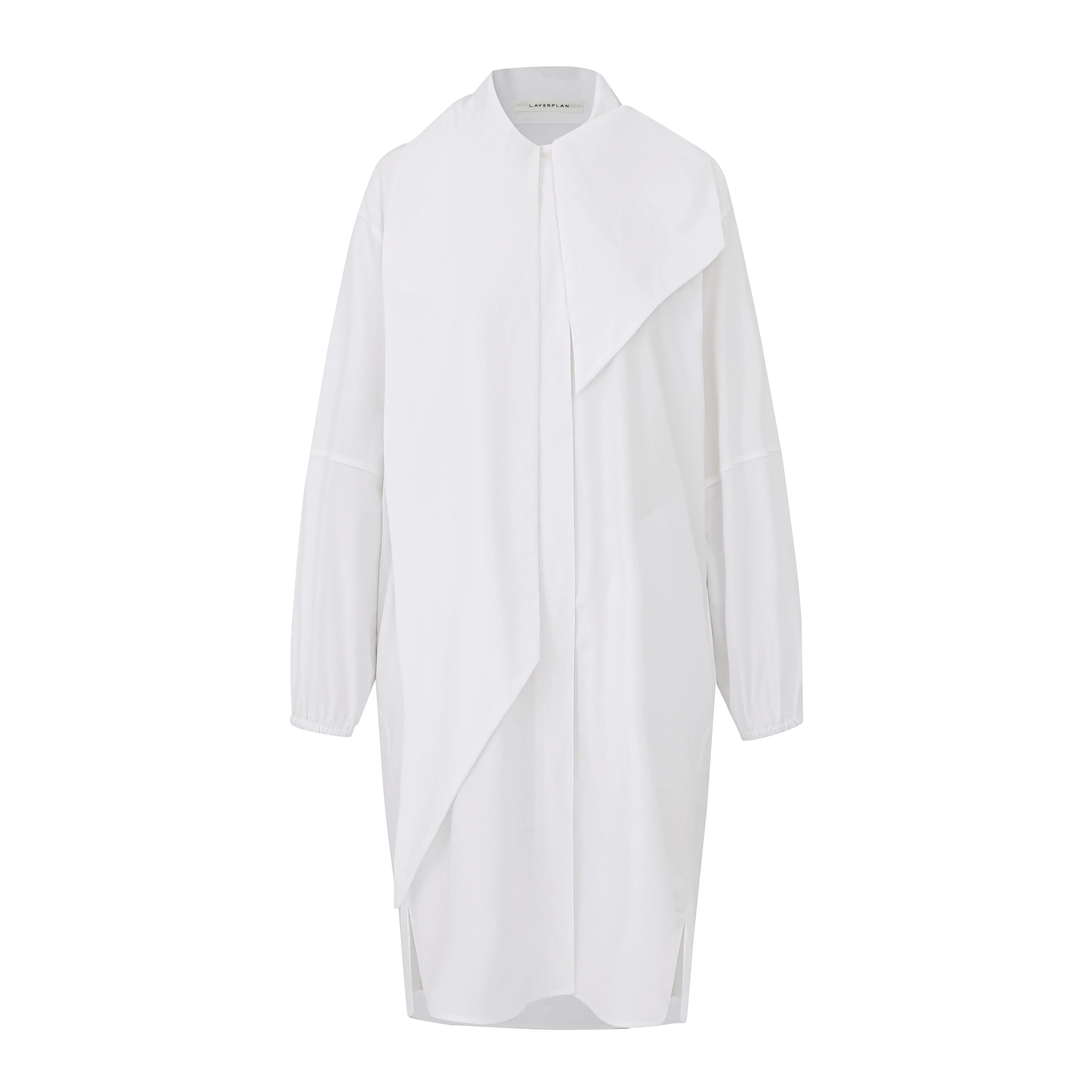 LAYERPLAN | Marina Scarf Collar Shirt Dress - Image 4