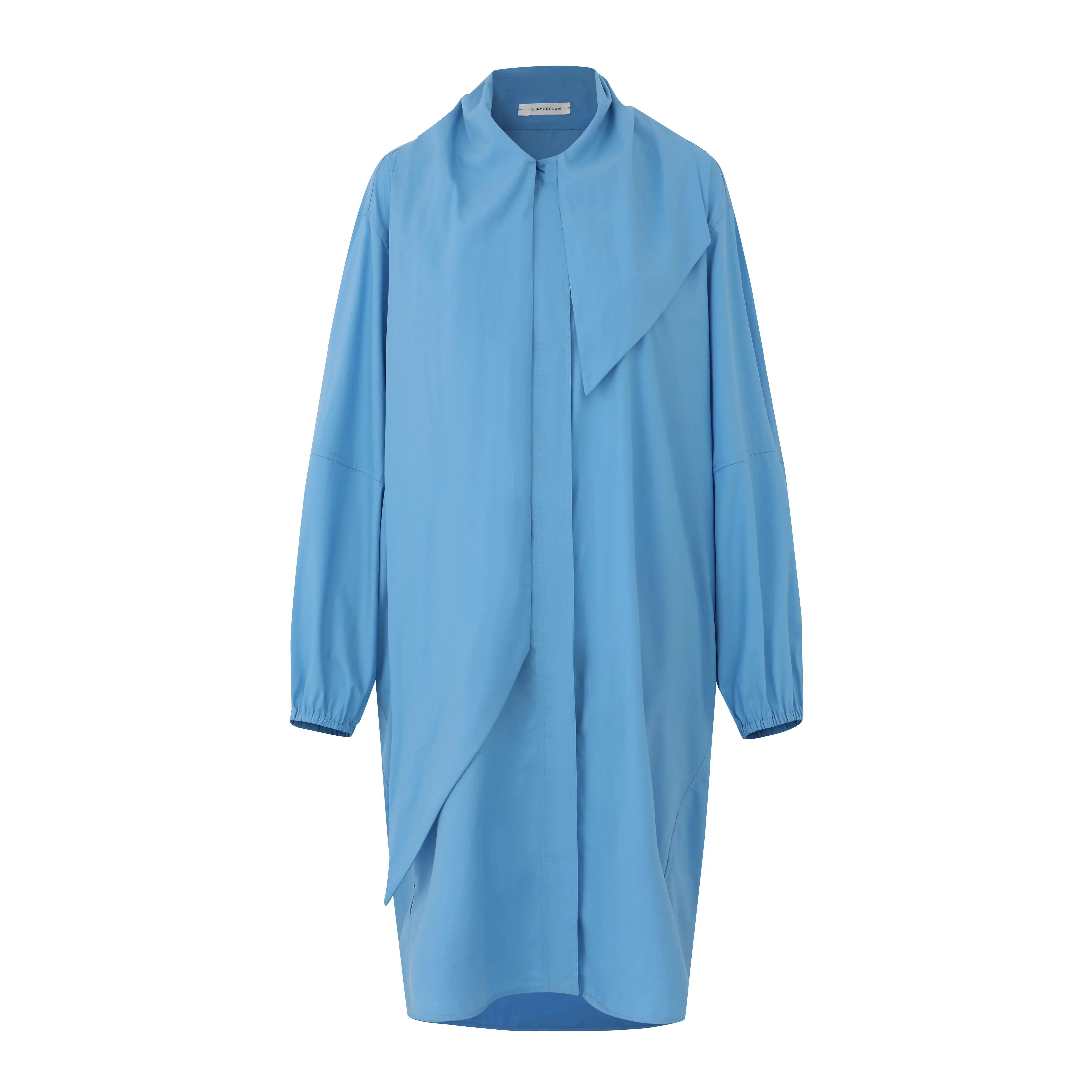 LAYERPLAN | Marina Scarf Collar Shirt Dress - Image 6