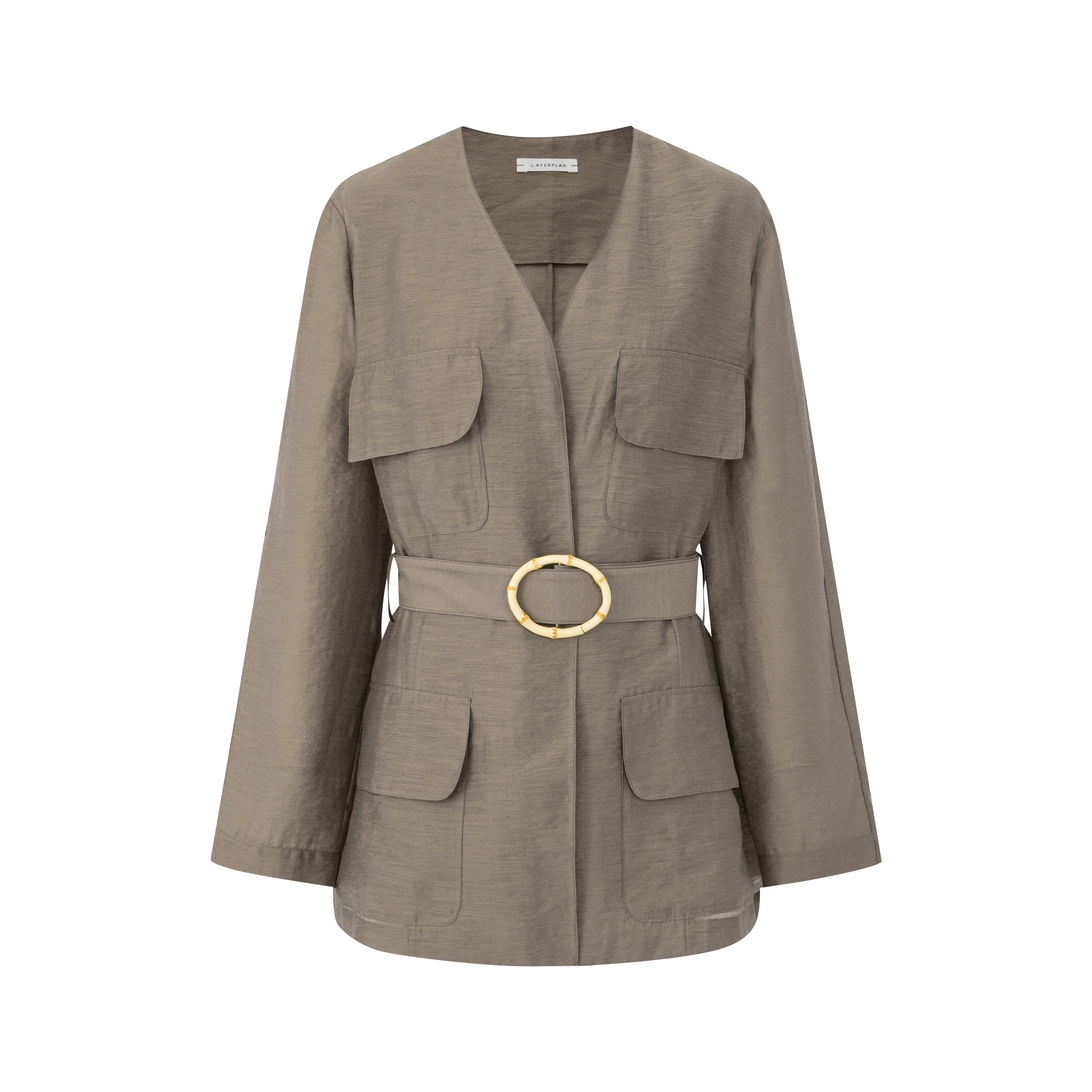 LAYERPLAN | Olea Tencel-Linen Jacket - Image 4