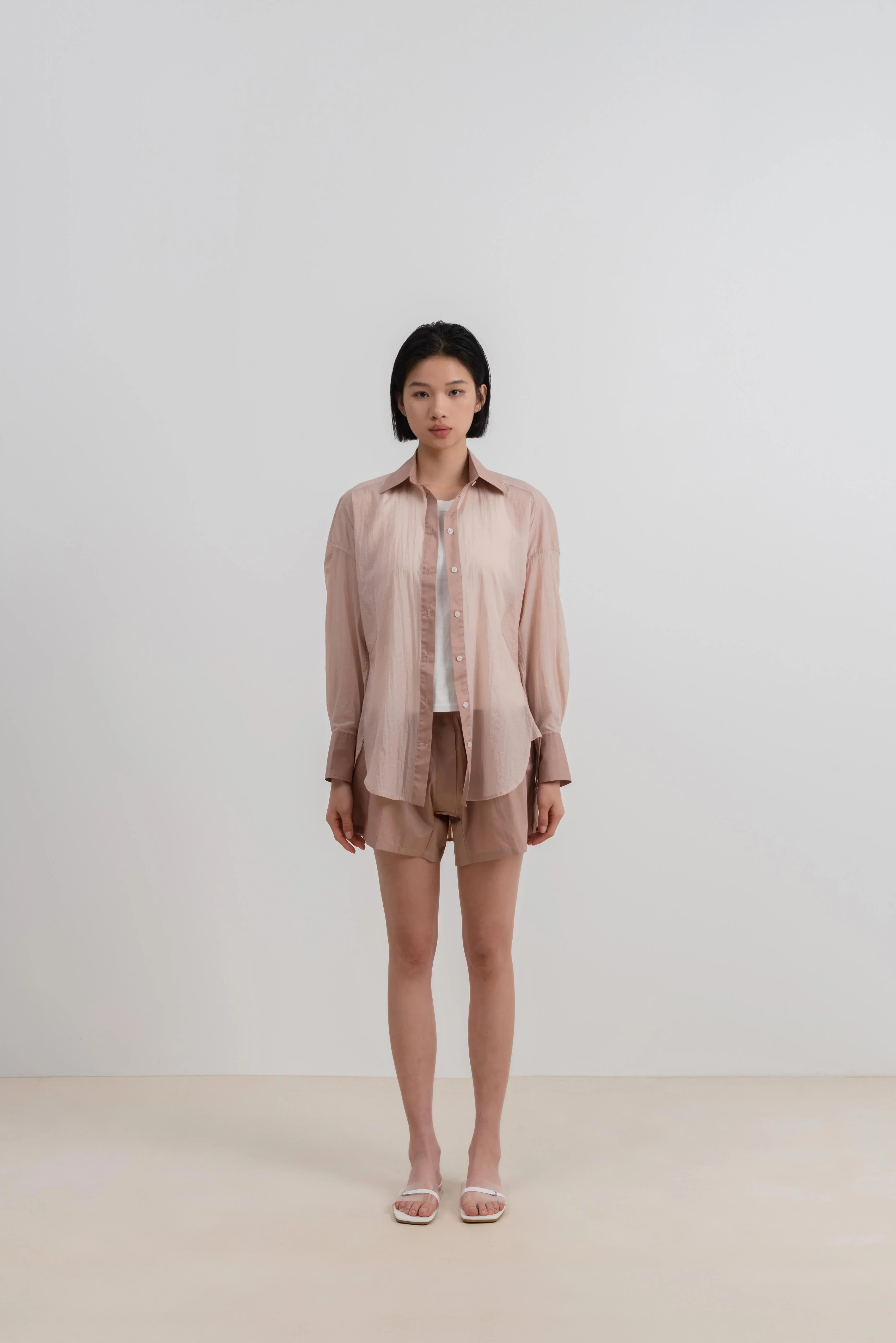 LAYERPLAN | Pieced Oversized Shirt Layers