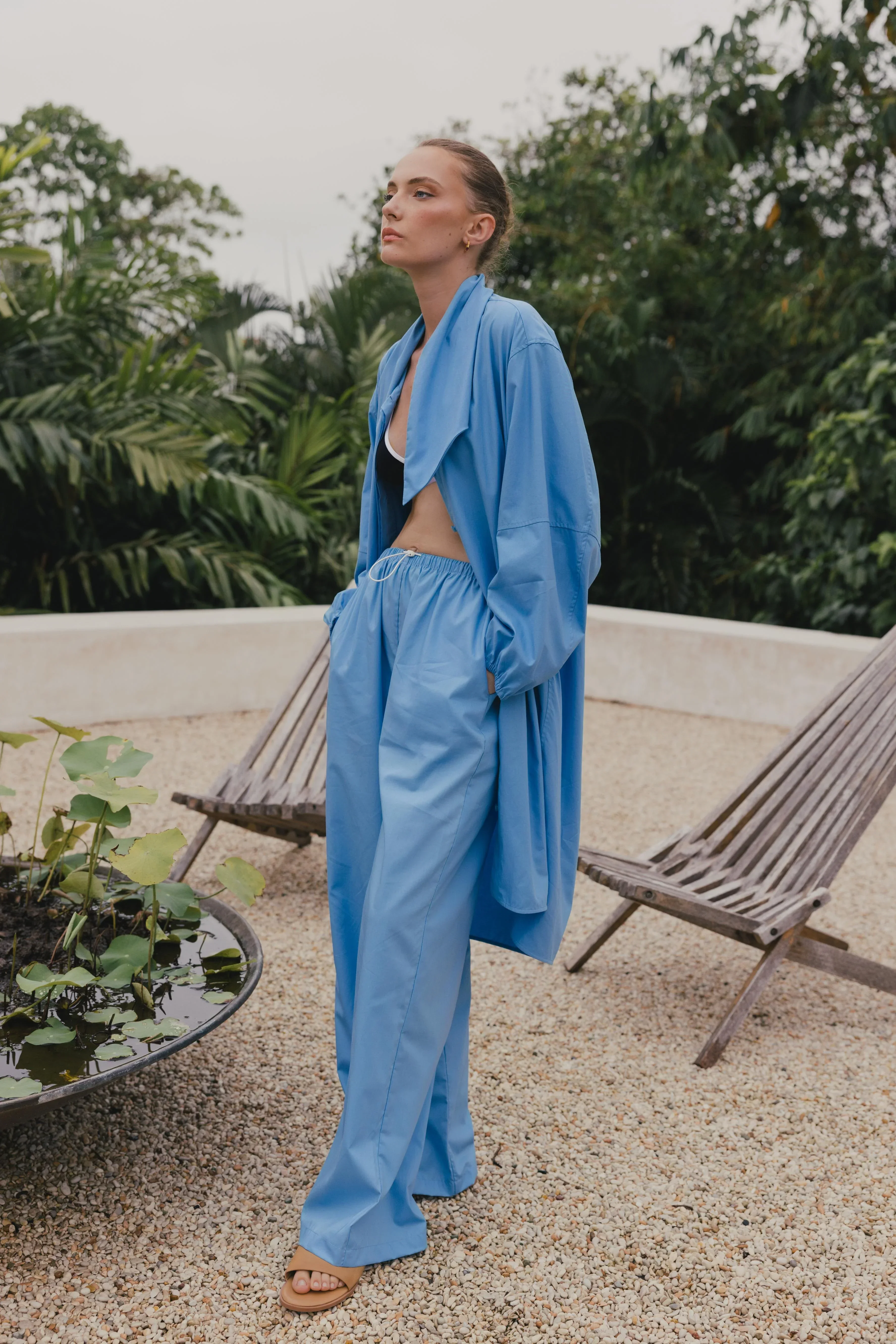 LAYERPLAN | Remy Drawstring Stright Leg Trouser - Image 5