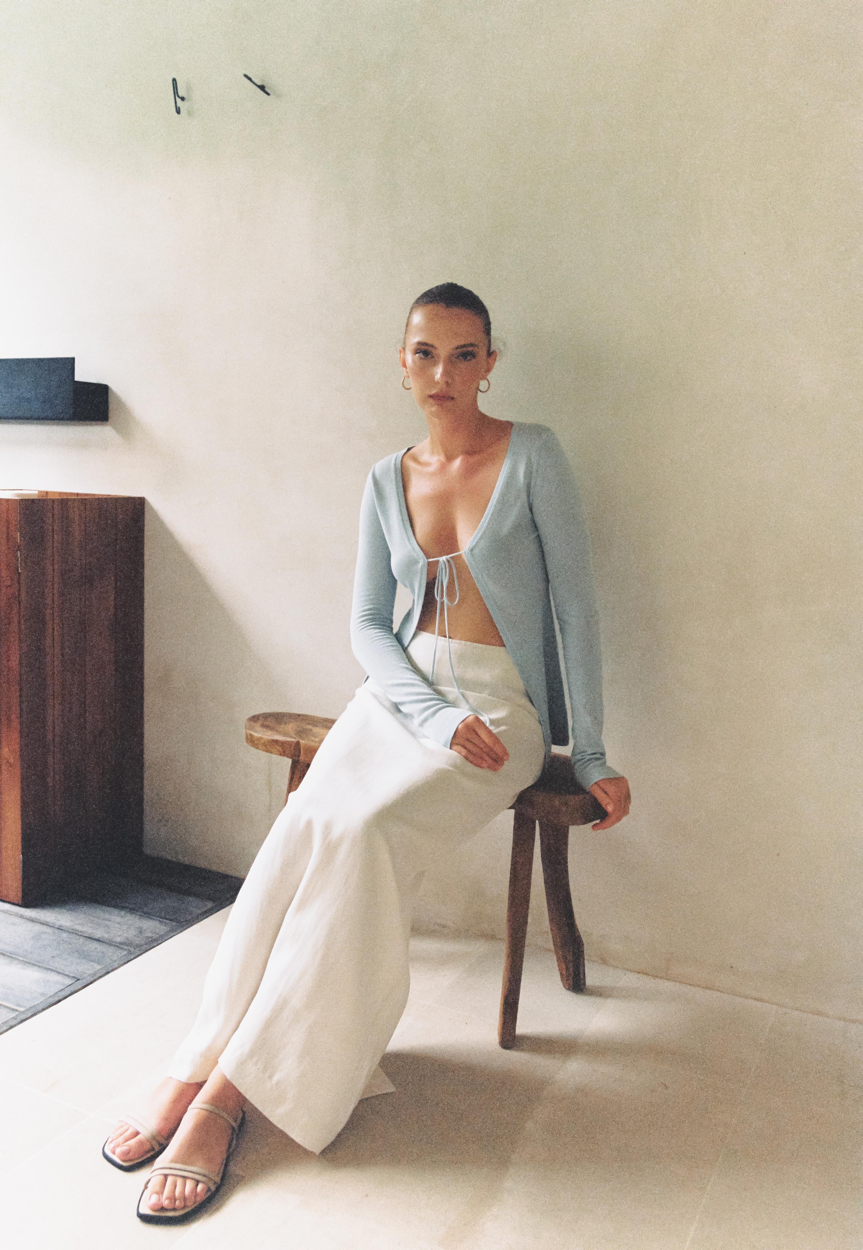 LAYERPLAN | Siena Tie Reversible Knit Top - Image 3