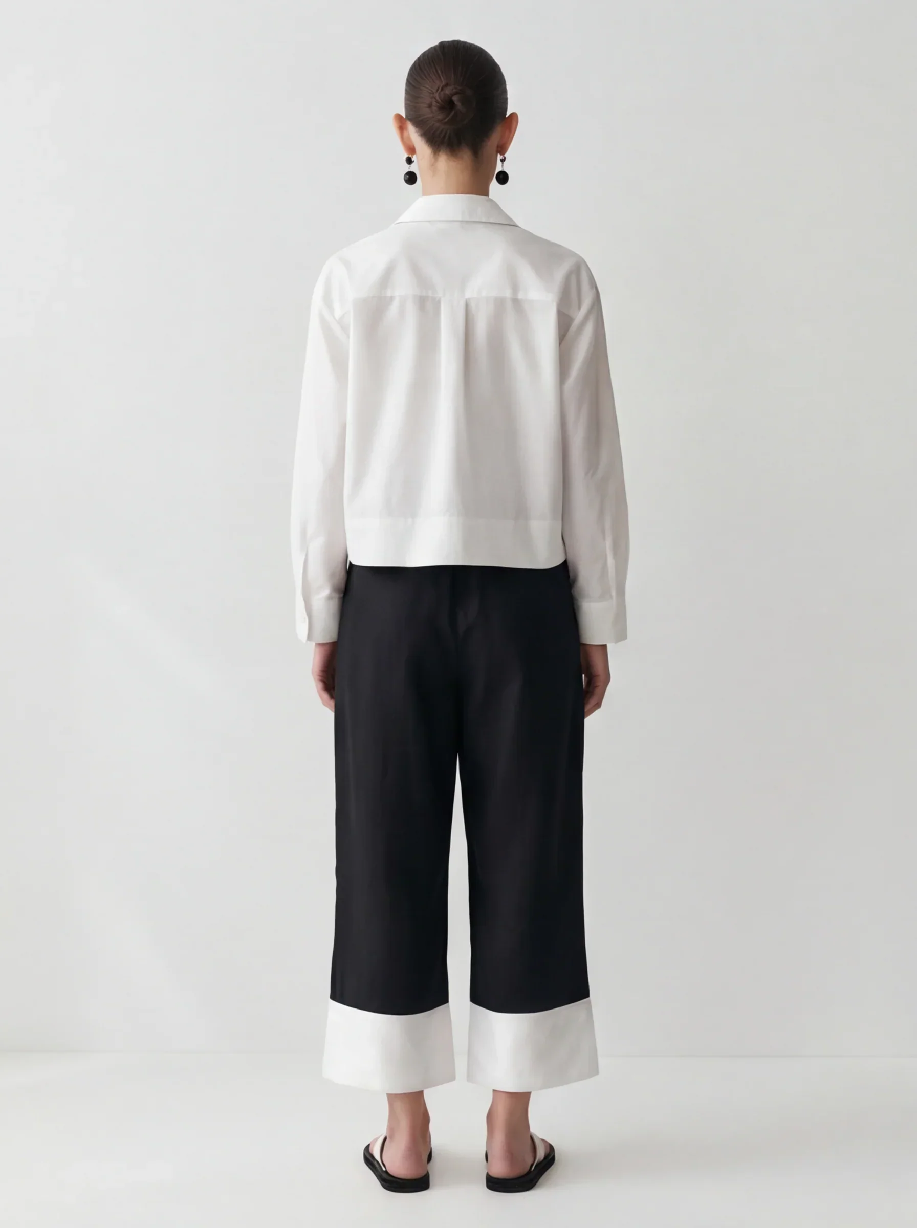 LAYERPLAN | Zerin Contrast Linen Drawstring Pants - Image 4