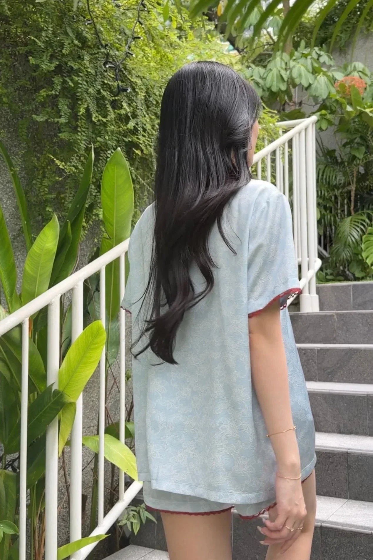 BELLS & BIRDS | Lila Floral PJ Set - Image 4