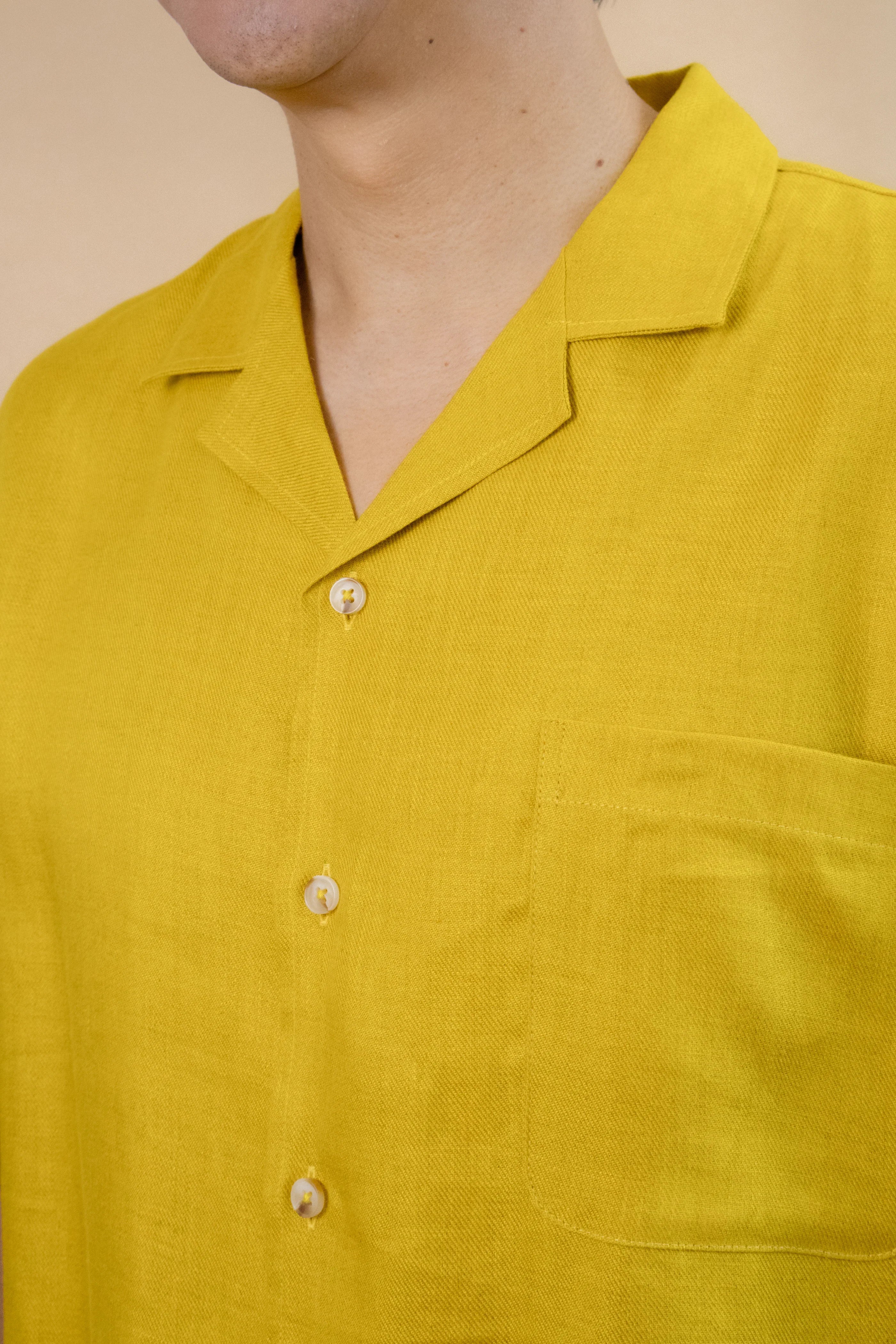 DUXTON | Linen Relaxed Fit Camp Collar Shirt - Image 14