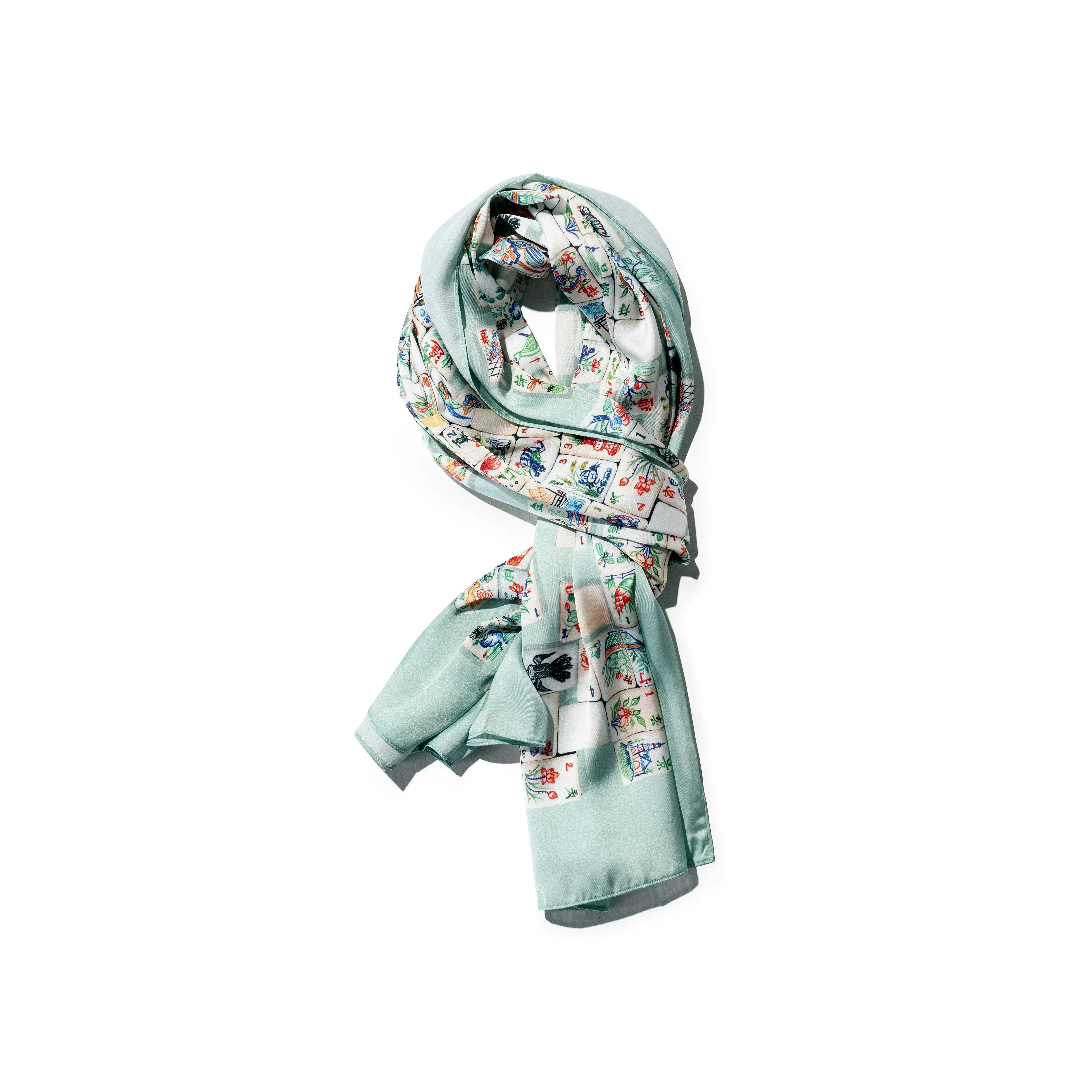 SINGLAPA | Mahjong Scarf