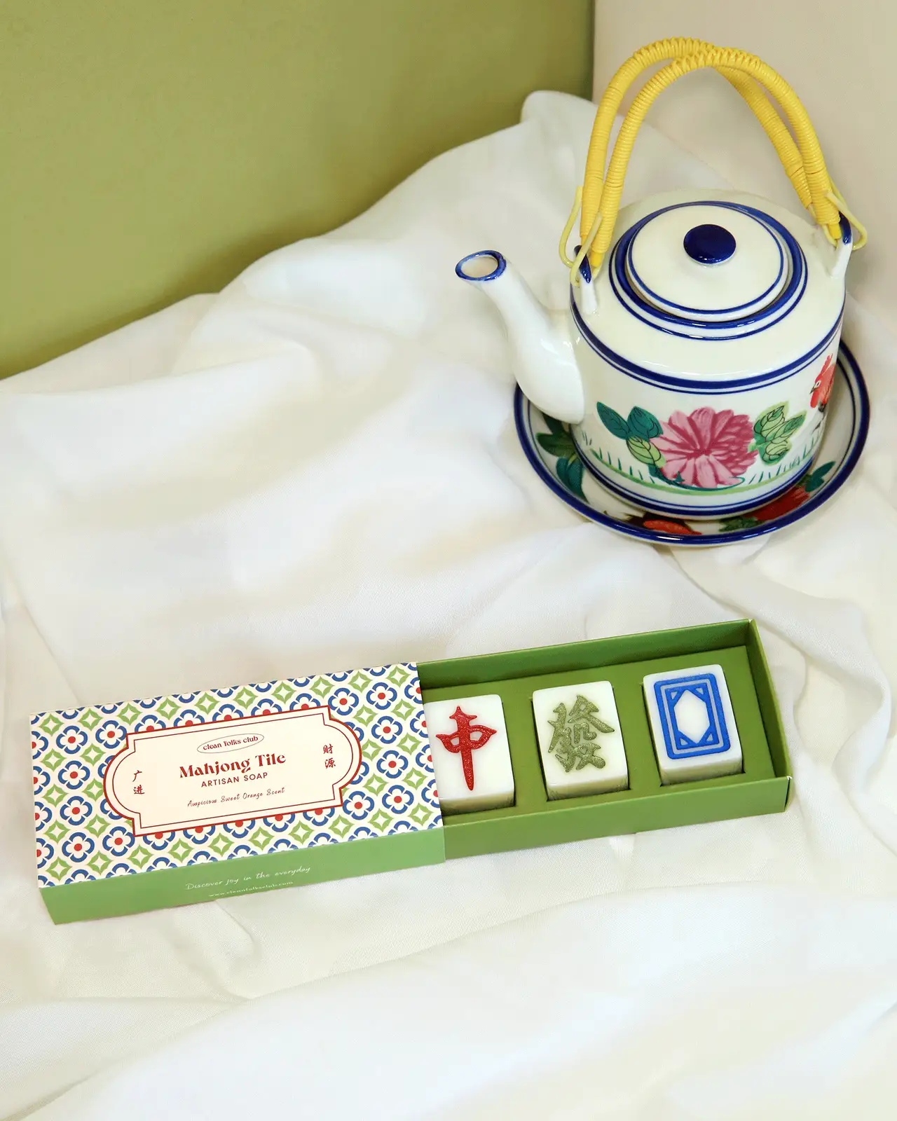 CLEAN FOLKS CLUB | Mahjong Soap Tiles Gift Set - Image 4