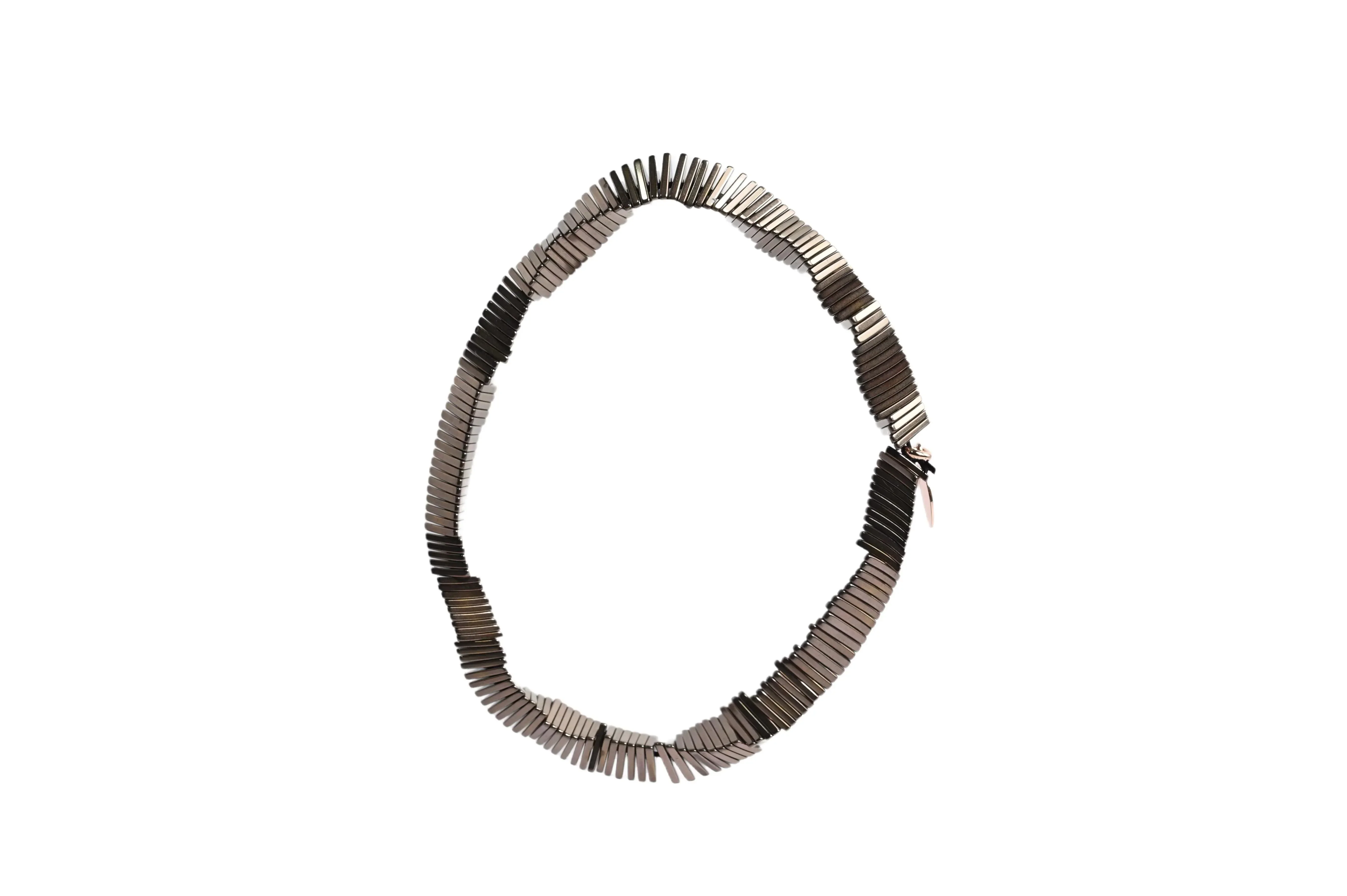 MARILYN TAN JEWELLERY | Kinetic Hematite Gemstone Elastic Bracelet - Image 8