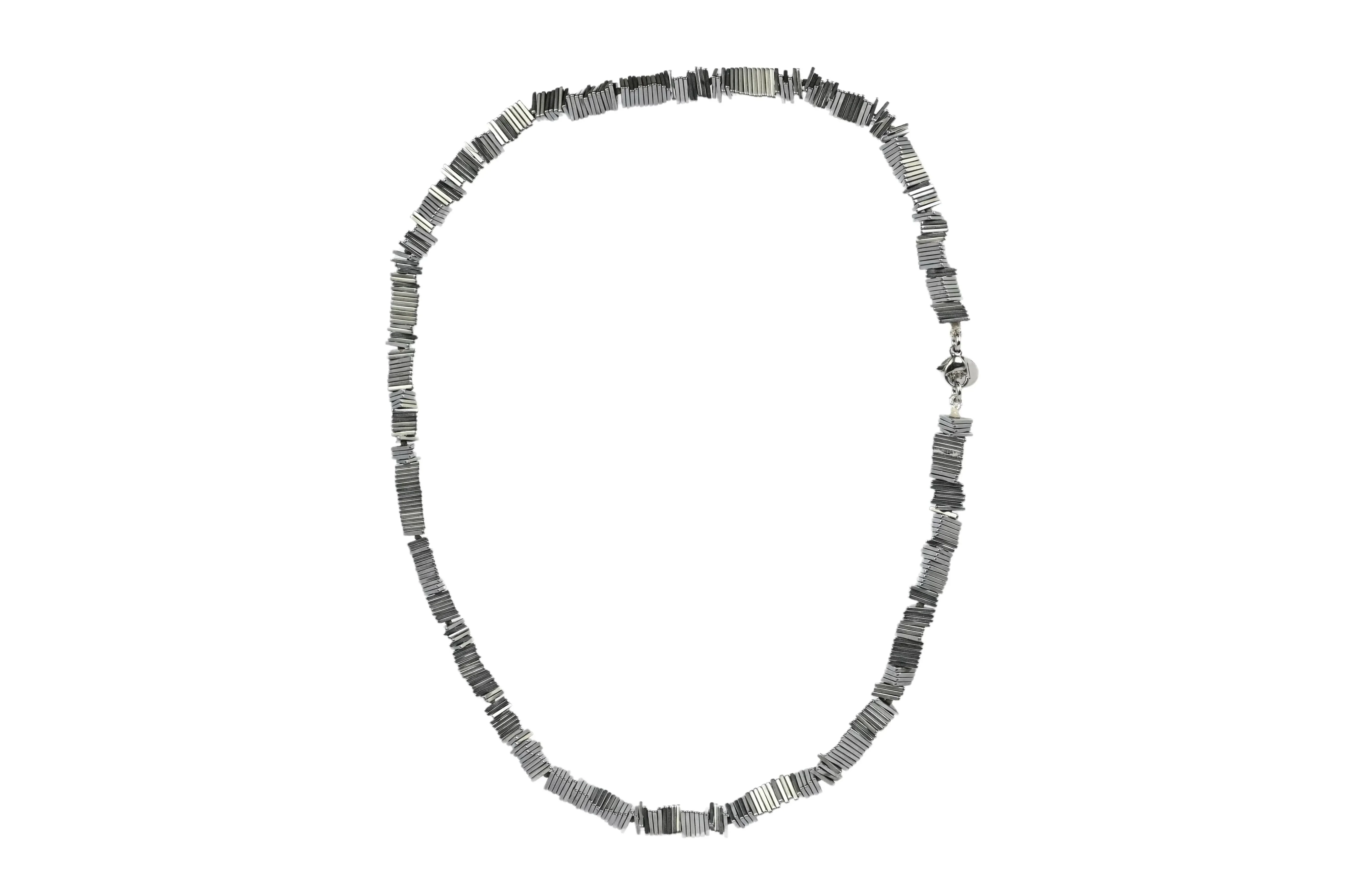 MARILYN TAN JEWELLERY | Kinetic Natural Hematite Gemstone Necklace - Image 3