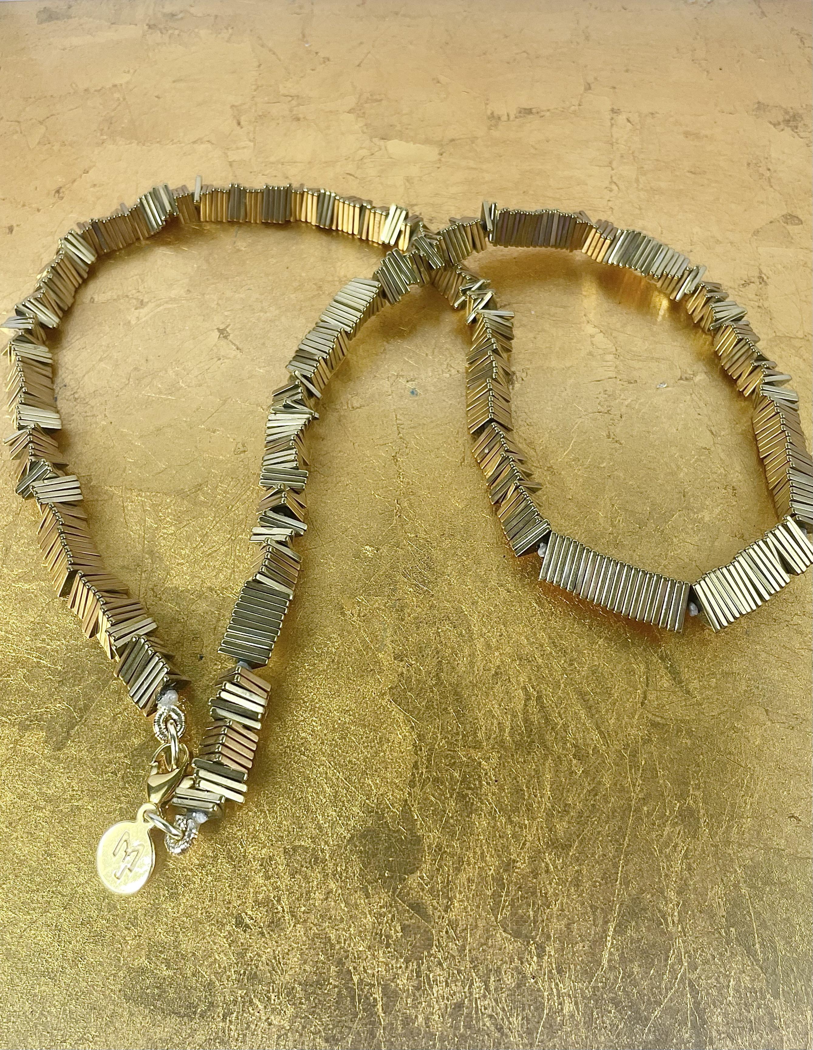 MARILYN TAN JEWELLERY | Kinetic Natural Hematite Gemstone Necklace - Image 6