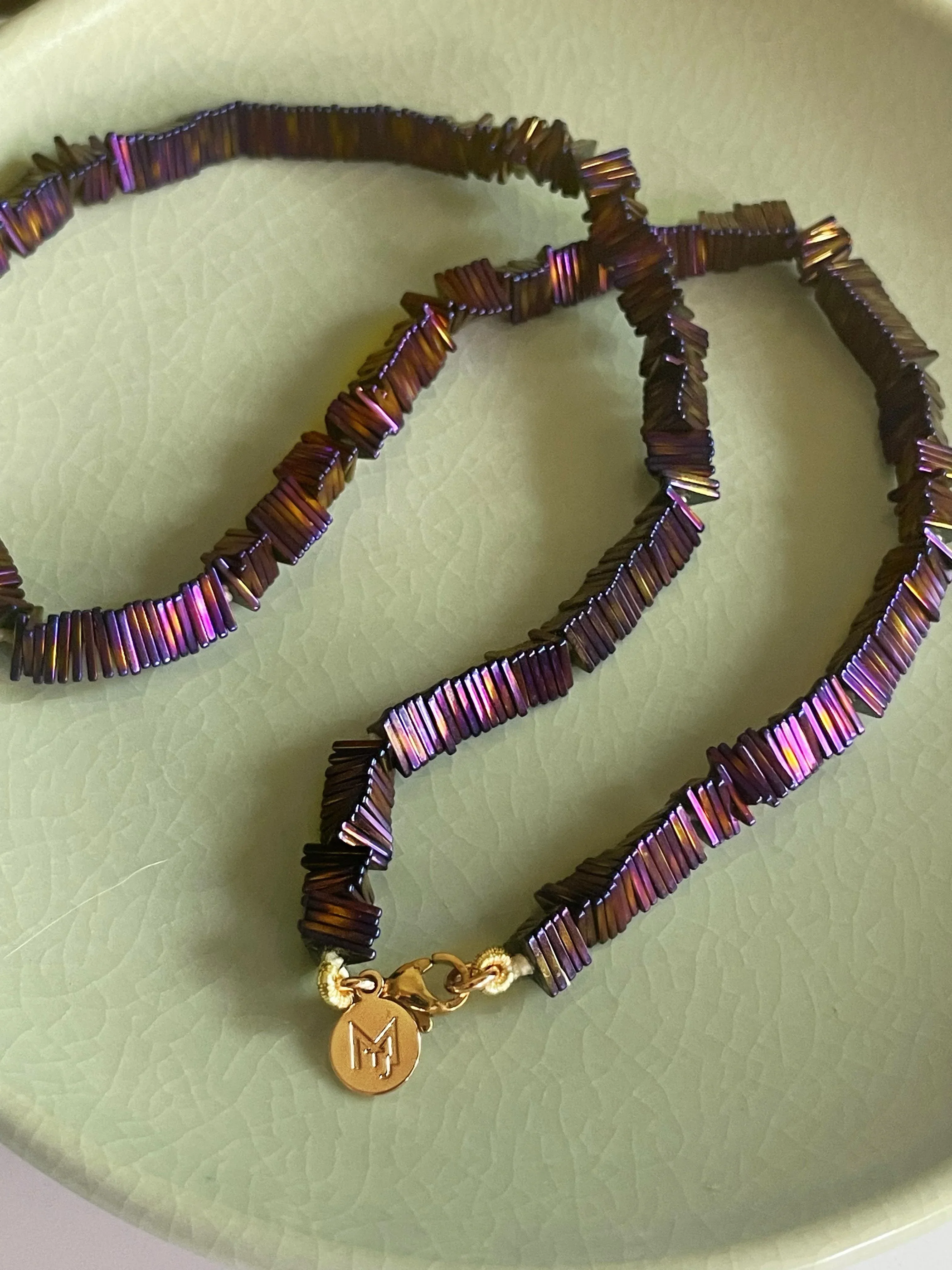 MARILYN TAN JEWELLERY | Kinetic Natural Hematite Gemstone Necklace - Image 8