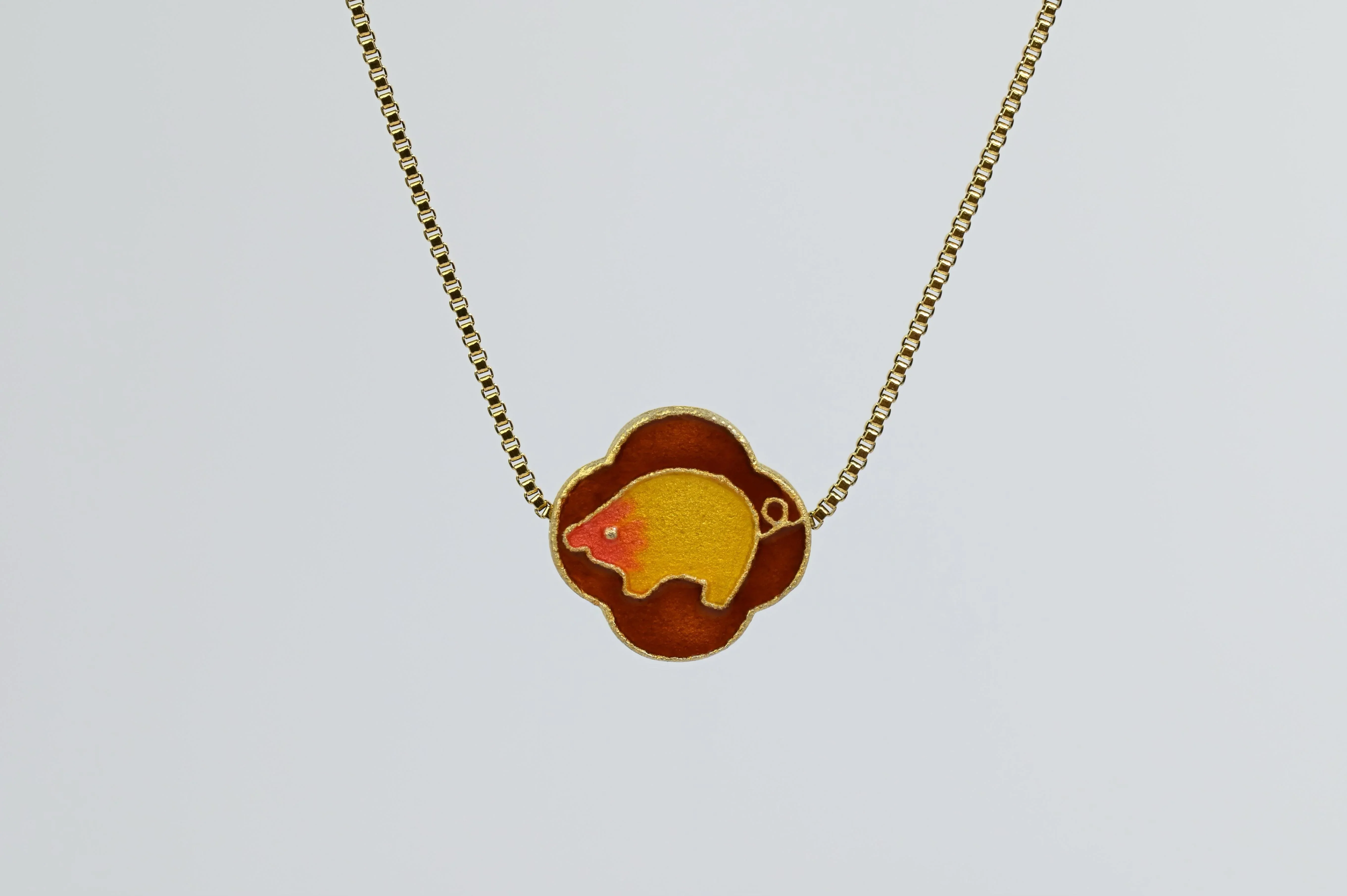 MARILYN TAN JEWELLERY | Lucky Zodiac Gold Chain Pendant Necklace With Enamel Charm - Image 13