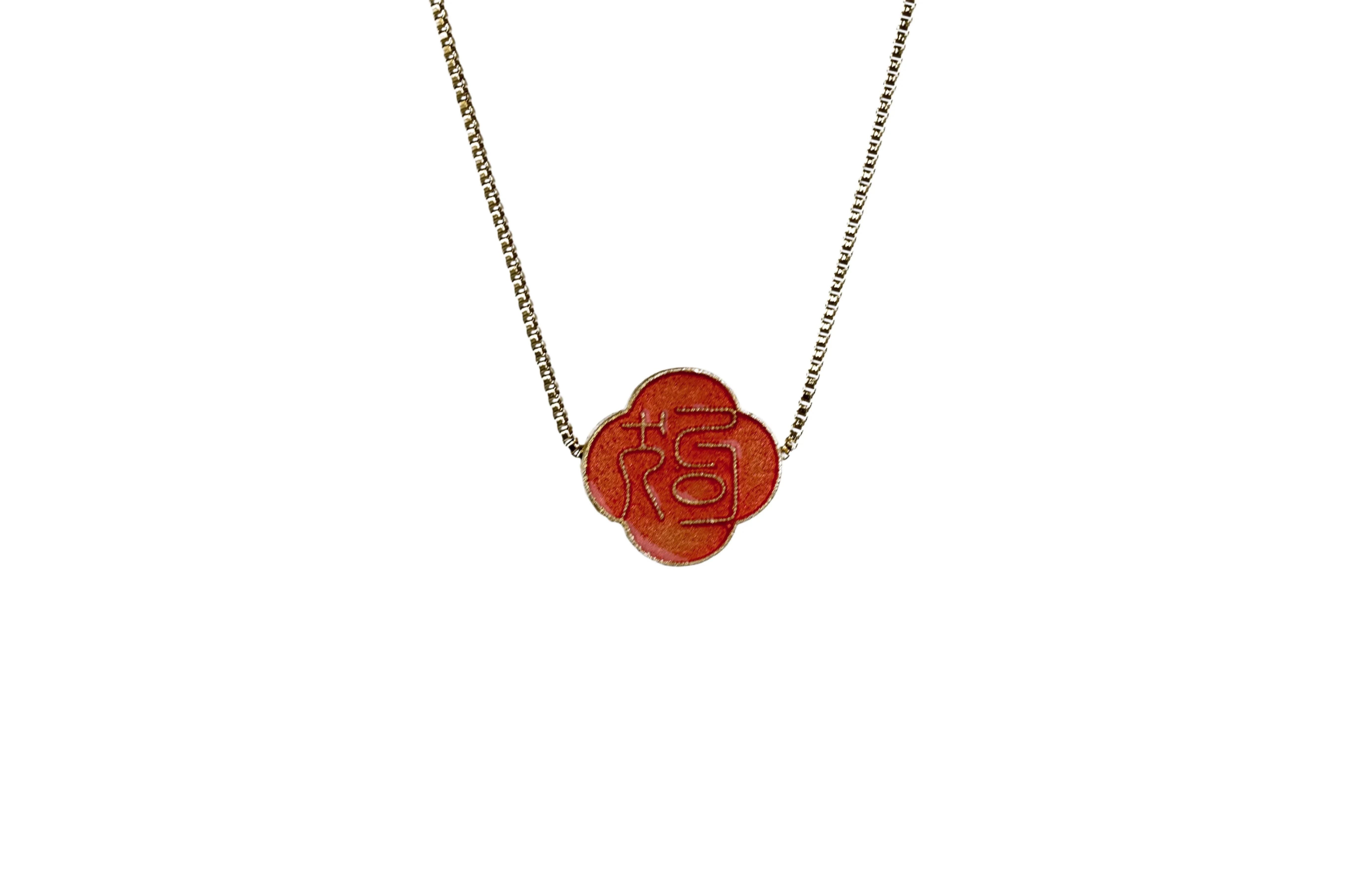MARILYN TAN JEWELLERY | Lucky Zodiac Gold Chain Pendant Necklace With Enamel Charm - Image 2