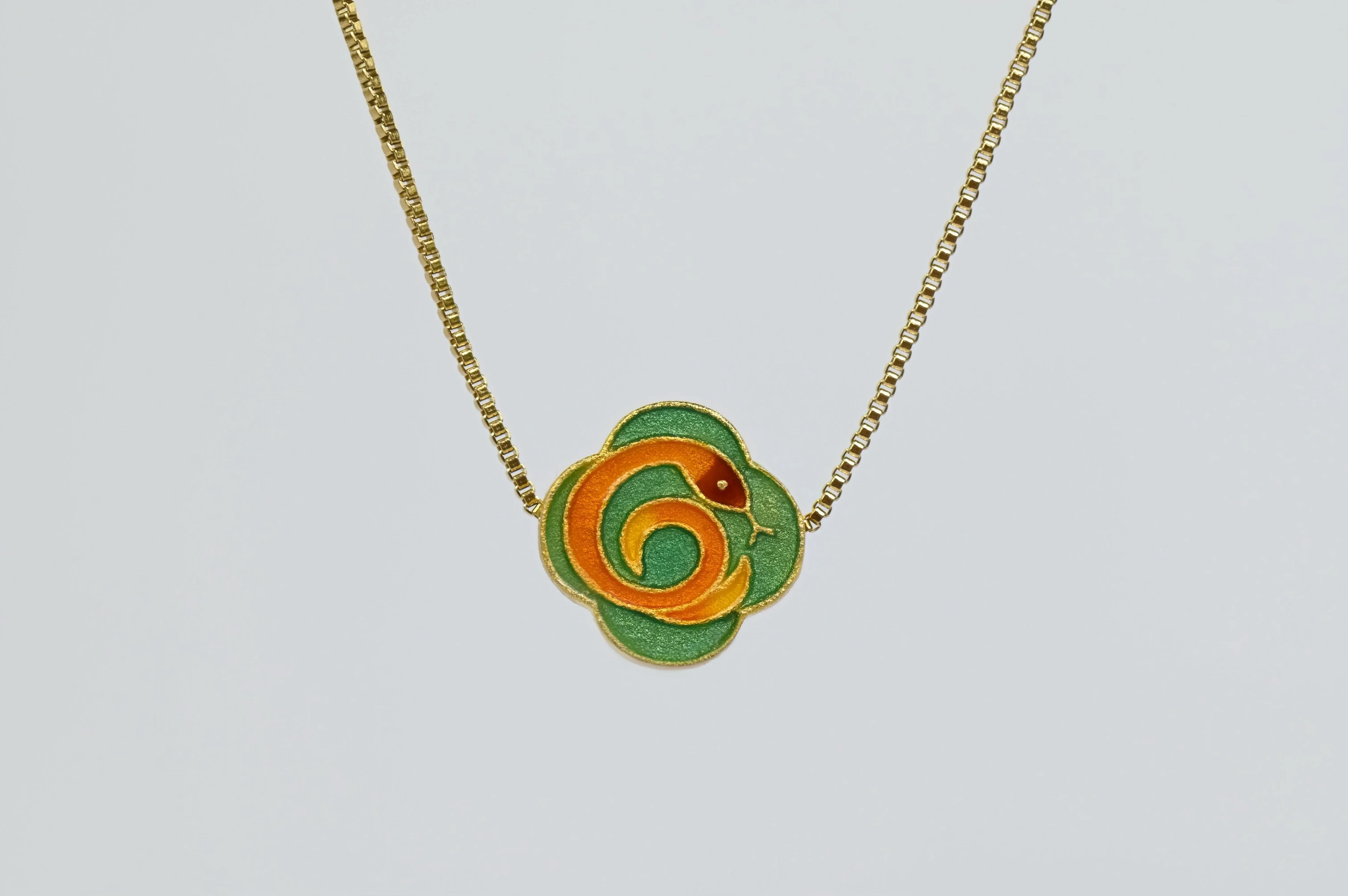 MARILYN TAN JEWELLERY | Lucky Zodiac Gold Chain Pendant Necklace With Enamel Charm - Image 21