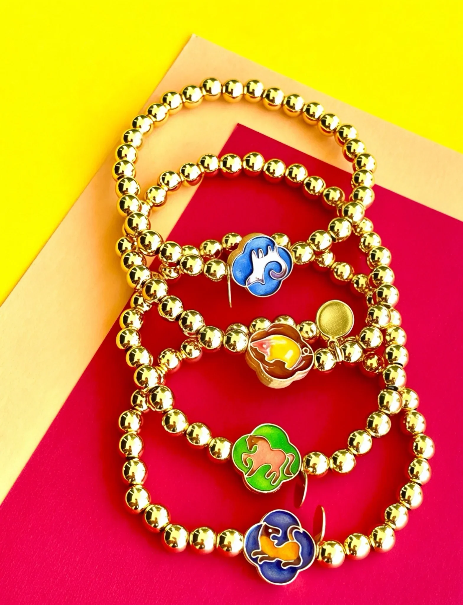 MARILYN TAN JEWELLERY | Lucky Zodiac Gold Charm Bracelet - Image 2