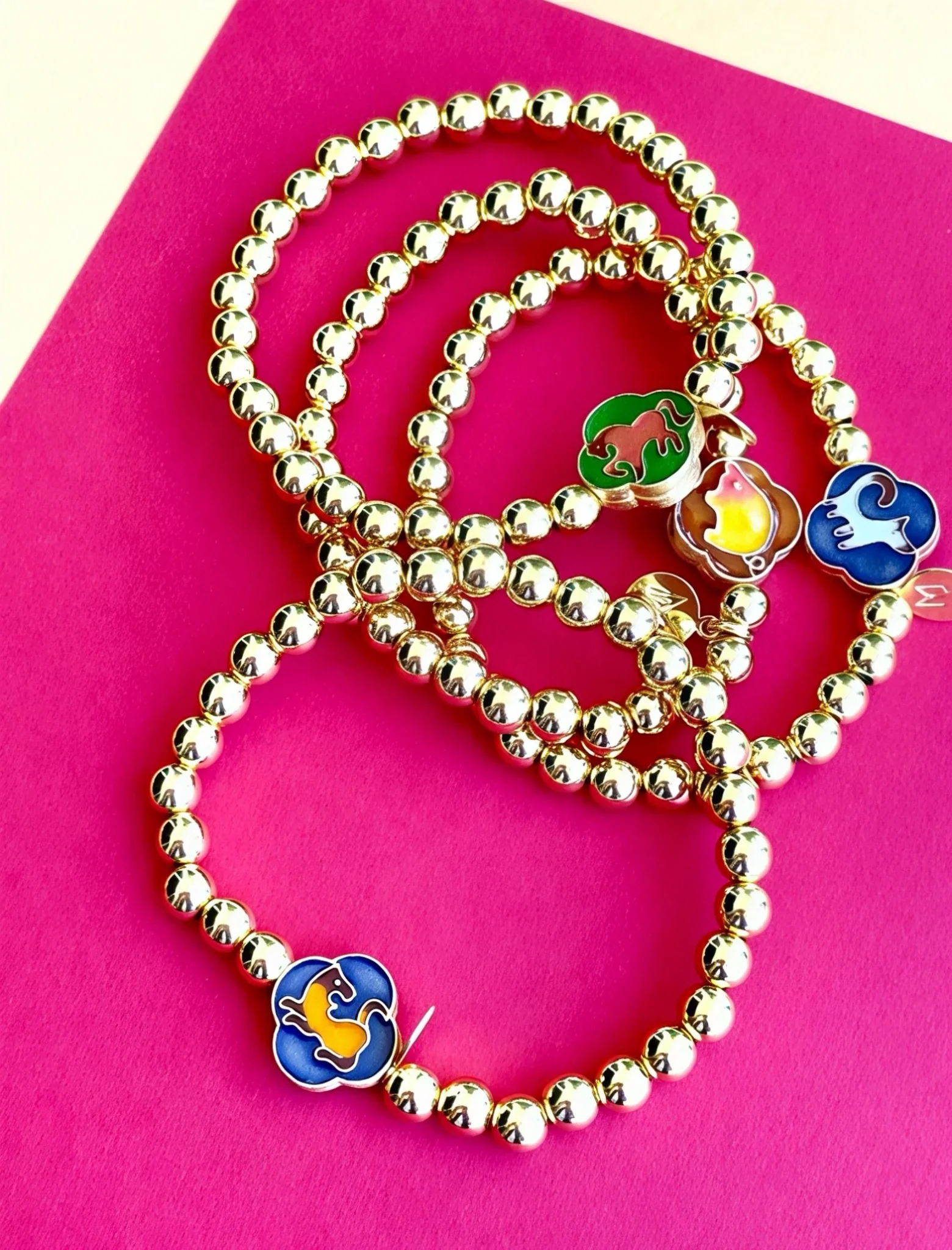 MARILYN TAN JEWELLERY | Lucky Zodiac Gold Charm Bracelet - Image 3