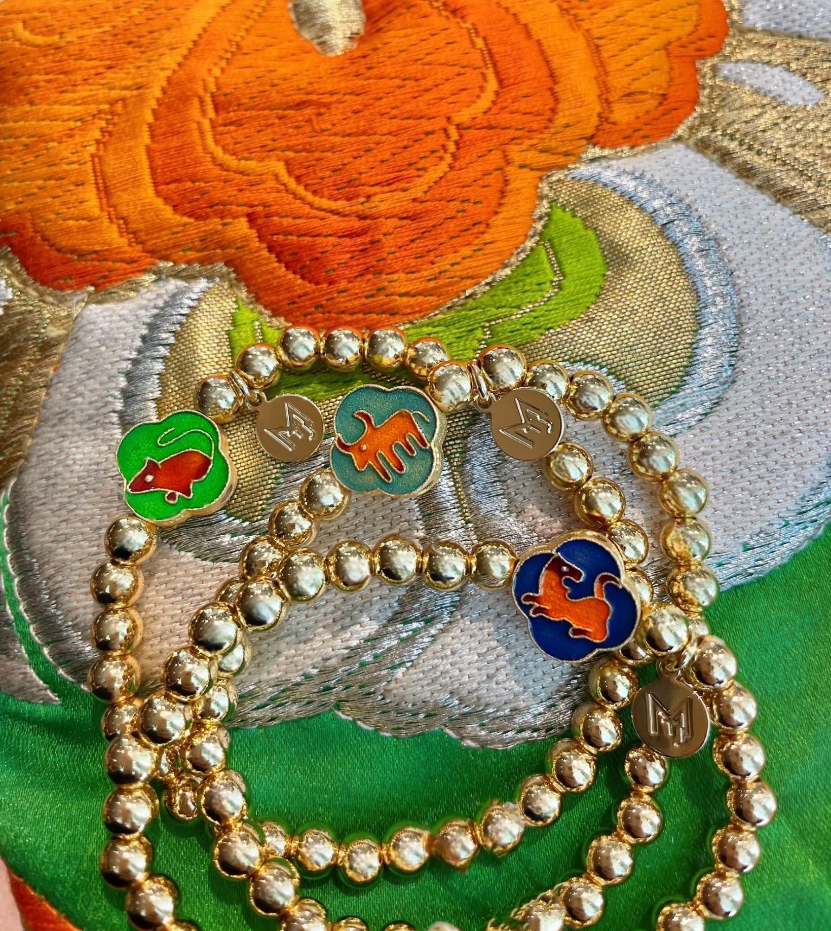 MARILYN TAN JEWELLERY | Lucky Zodiac Gold Charm Bracelet - Image 4
