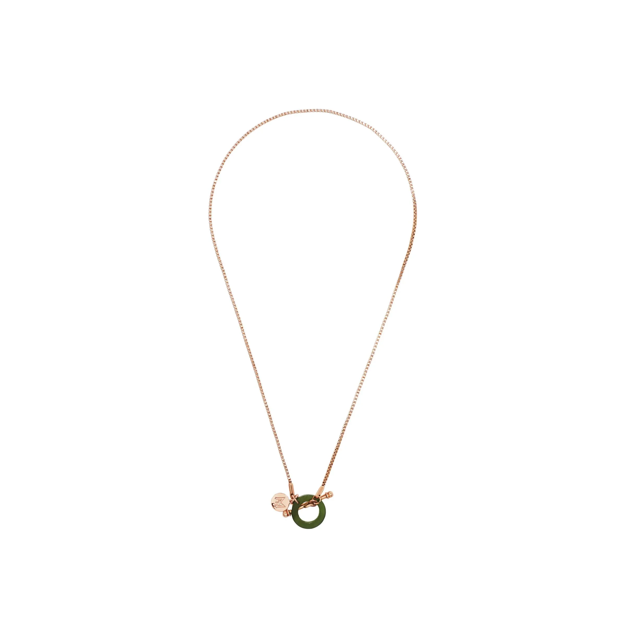 MARILYN TAN JEWELLERY | Nephrite Green Jade Toggle Pendant Necklace - Image 8
