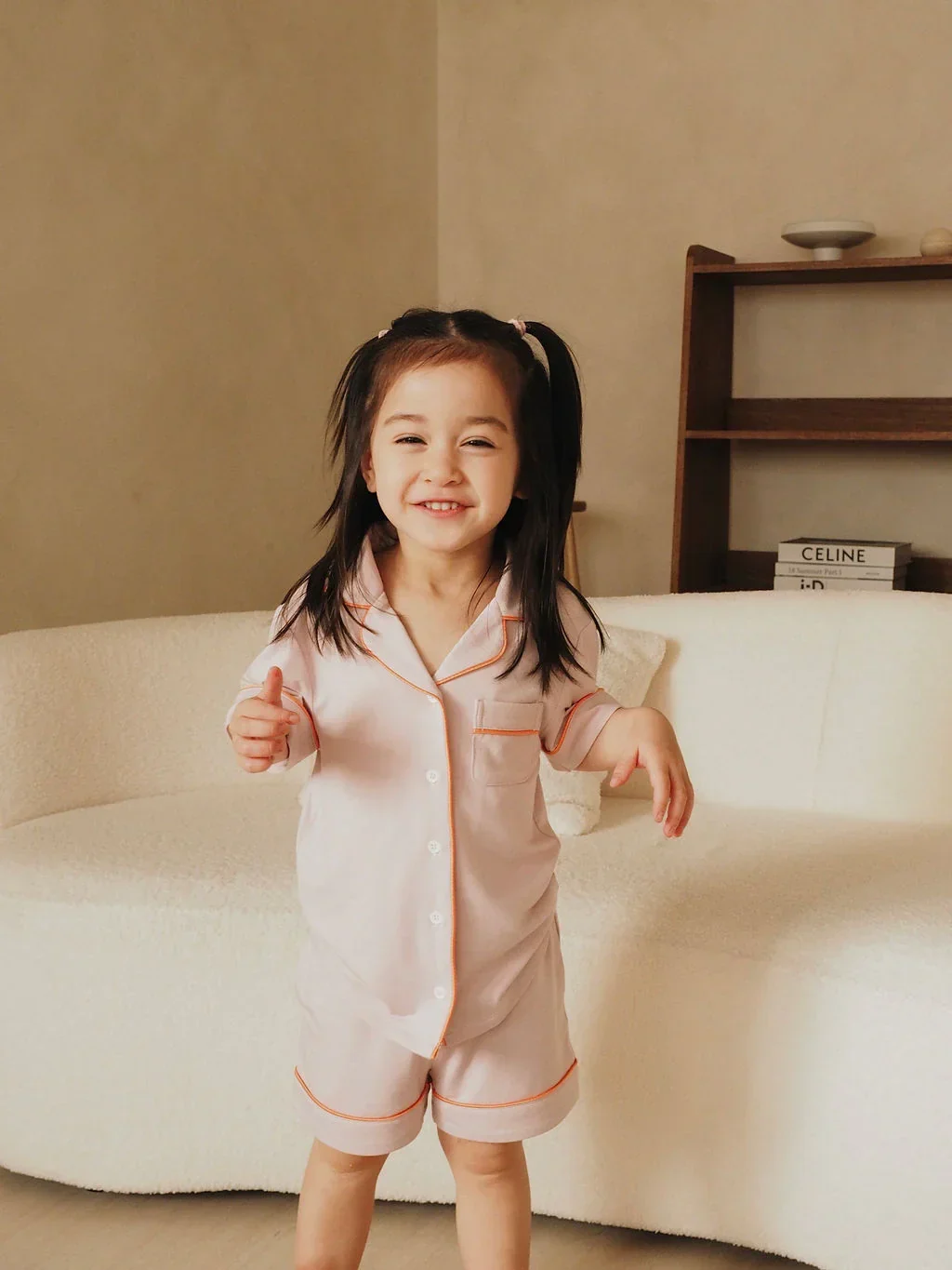 SELENIGHT CO | Mini Signature Pyjamas Set | Spring Pink - Image 3