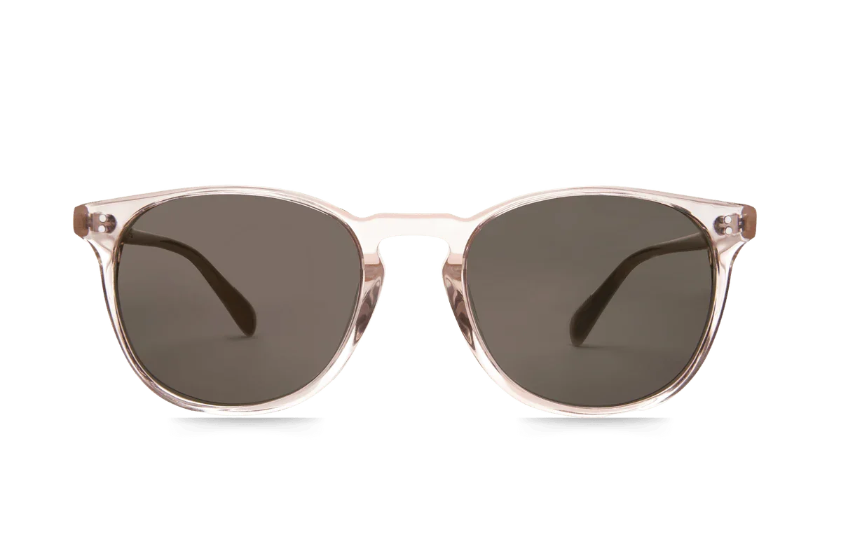 ROCKET EYEWEAR | MTO Classic Rose Tinted Crystal & Blush With Brown Polarized Lenses (Raised/Original) - Image 3