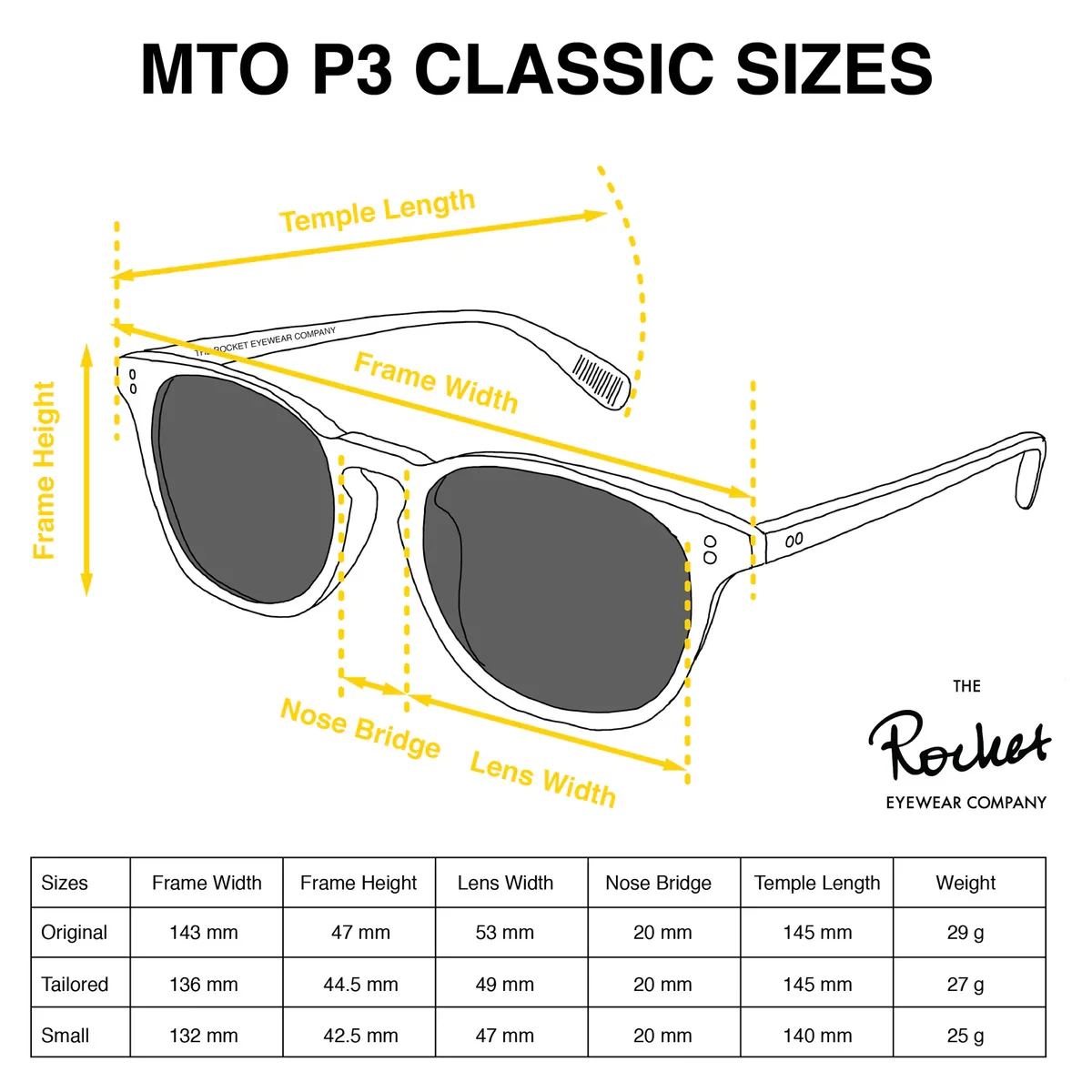 ROCKET EYEWEAR | MTO Classic Sunglasses Amber Tortoise Raised Fit/Original - Image 4