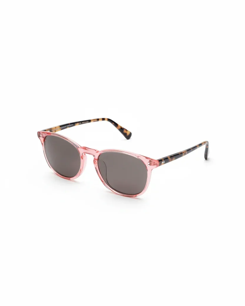 ROCKET EYEWEAR | MTO Classic Sunglasses Hibiscus Crystal & Fawn Tortoise Standard Fit/Ori