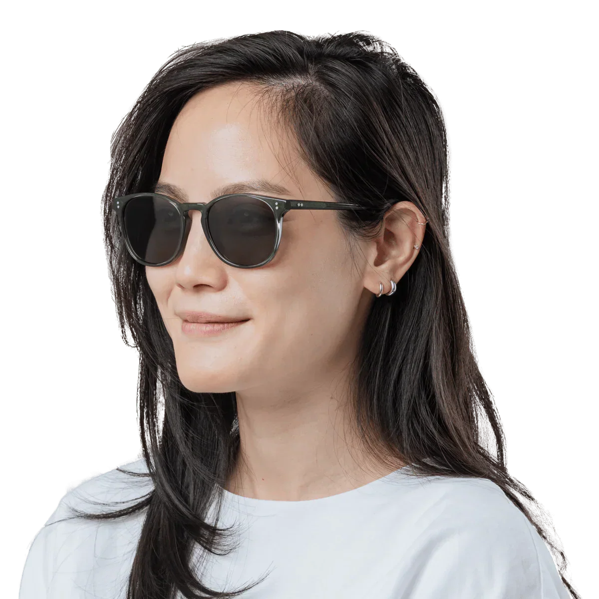 ROCKET EYEWEAR | MTO Classic Sunglasses Hunter Green Clear Raised Fit/Original - Image 2