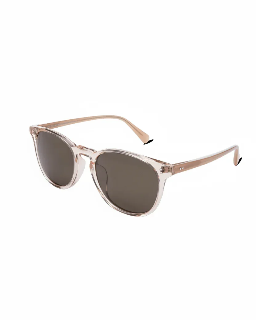 ROCKET EYEWEAR | MTO Classic Sunglasses Rose-Tinted Crystal & Blush Standard Fit/Original