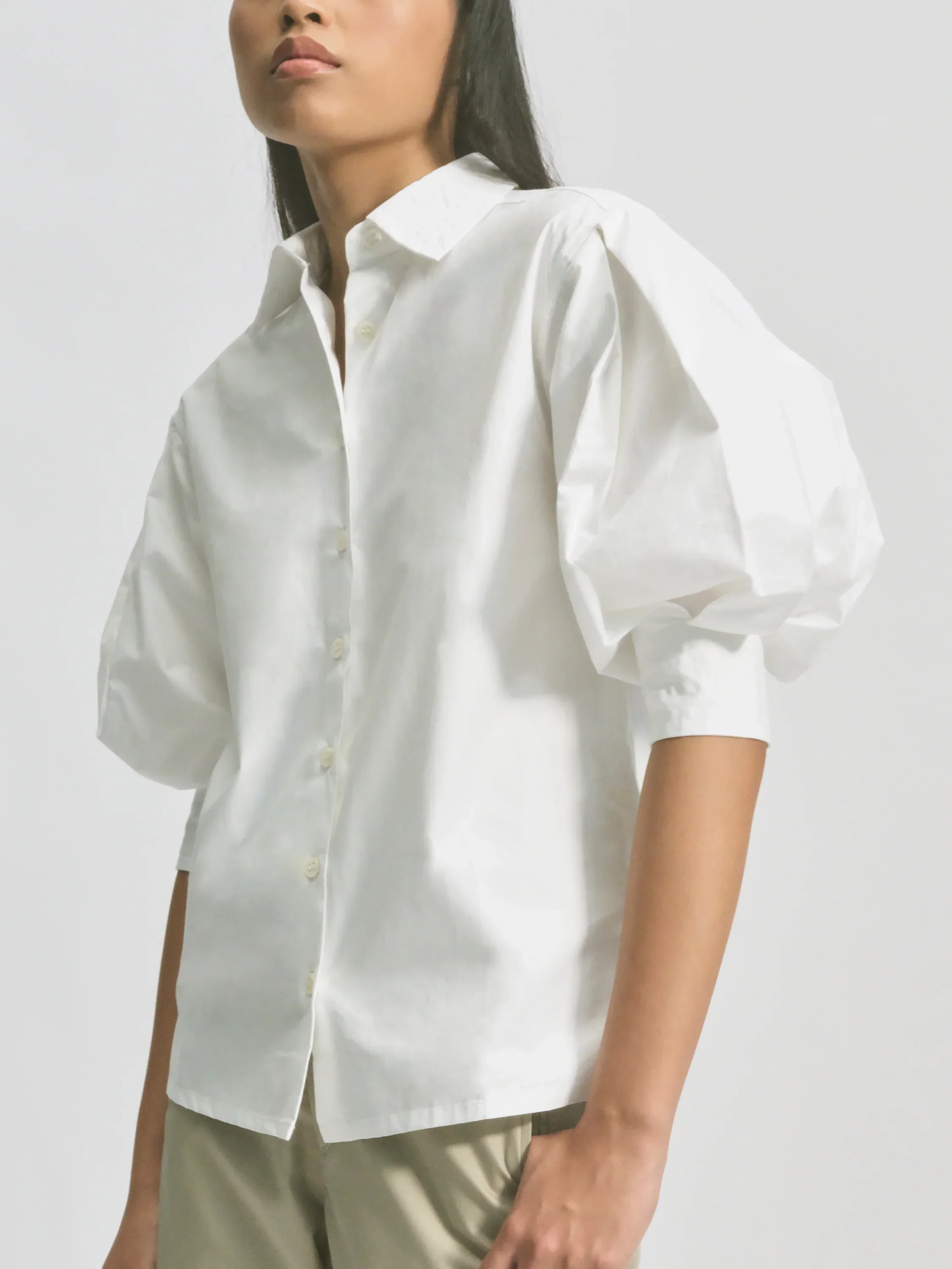 CAELI ECO LUXE | Multistitch Buttondown Top - Image 3