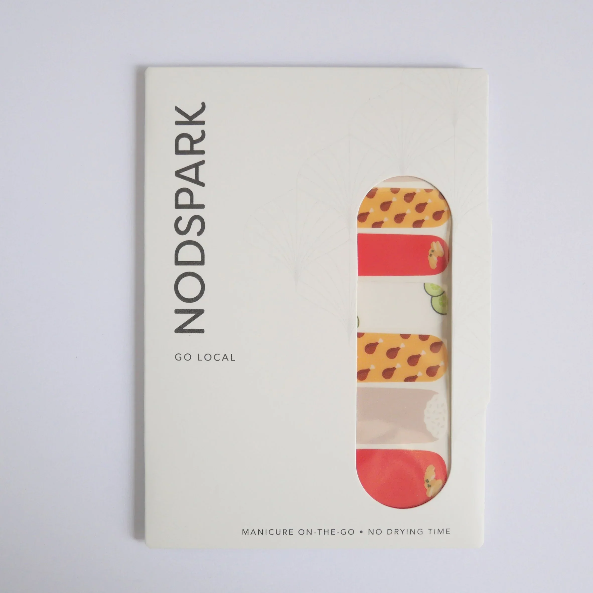 NODSPARK | Chicken Rice Paradise Nail Wrap Manicure - Image 3