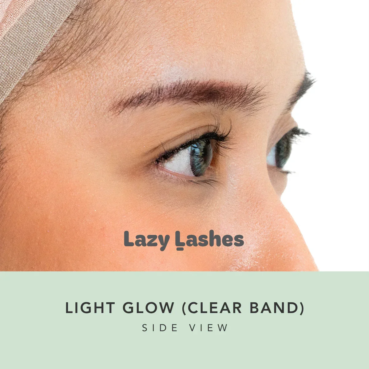 NODSPARK | Clear Band Everyday Light Glow Lazy Lashes - Image 4