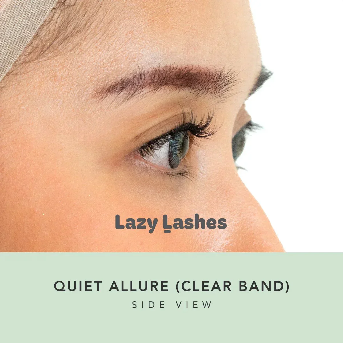 NODSPARK | Clear Band Everyday Quiet Allure Lazy Lashes - Image 3