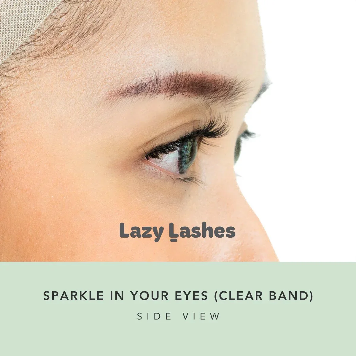 NODSPARK | Clear Band Everyday Sparkle In Your Eyes Lazy Lashes - Image 6