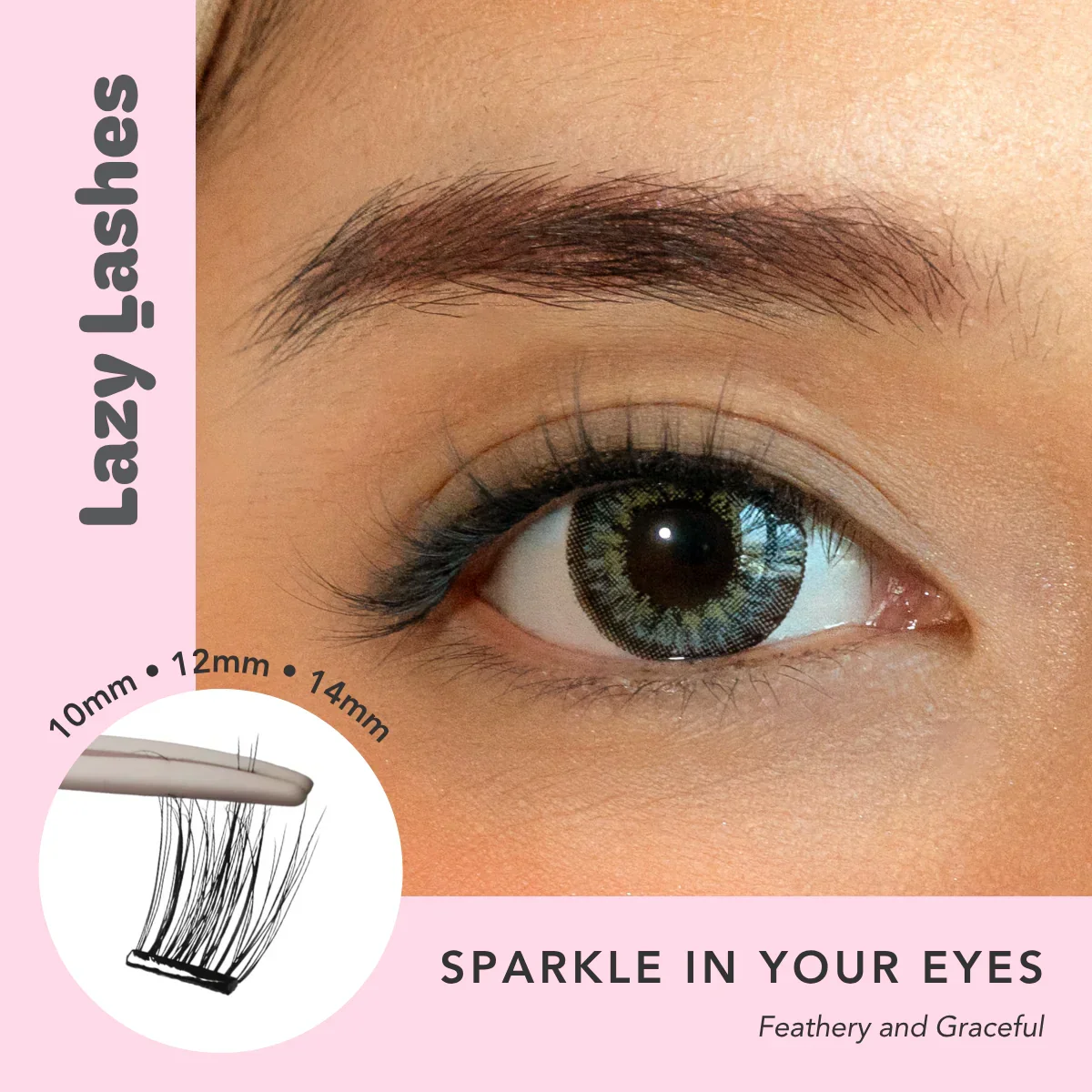 NODSPARK | Everyday Sparkle In Your Eyes Lazy Lashes - Image 2