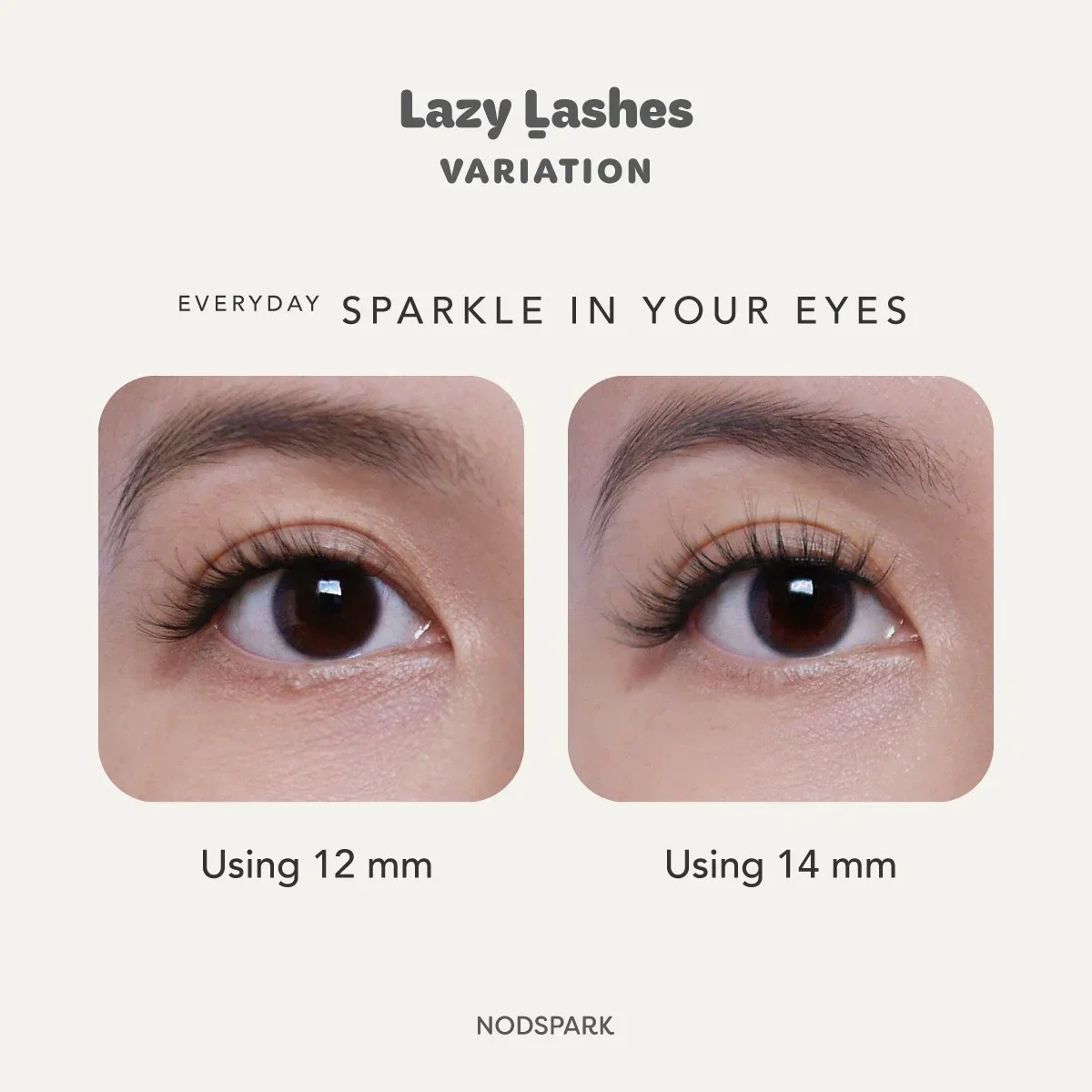 NODSPARK | Everyday Sparkle In Your Eyes Lazy Lashes - Image 9