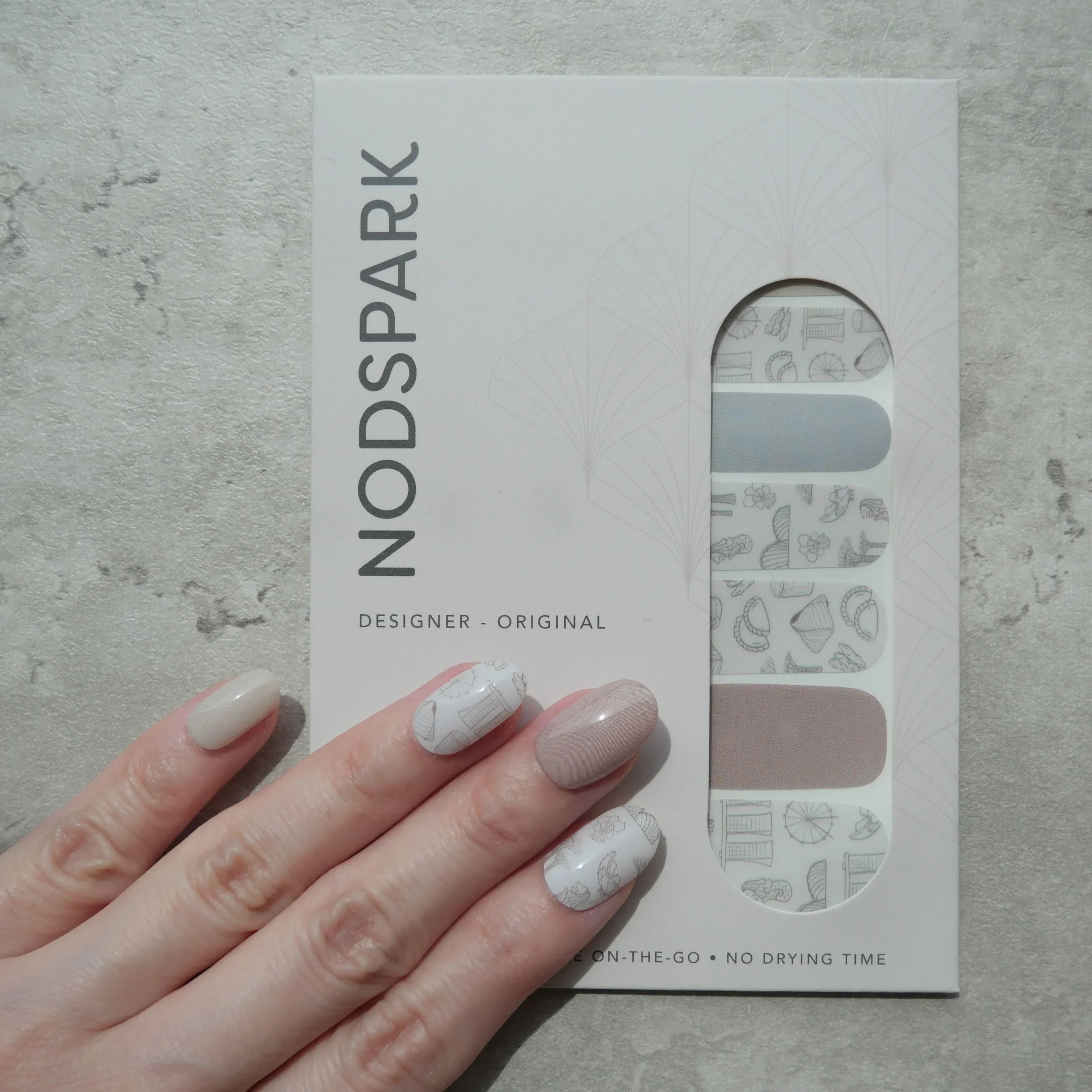 NODSPARK | Heritage Delights Nail Wrap Manicure - Image 3