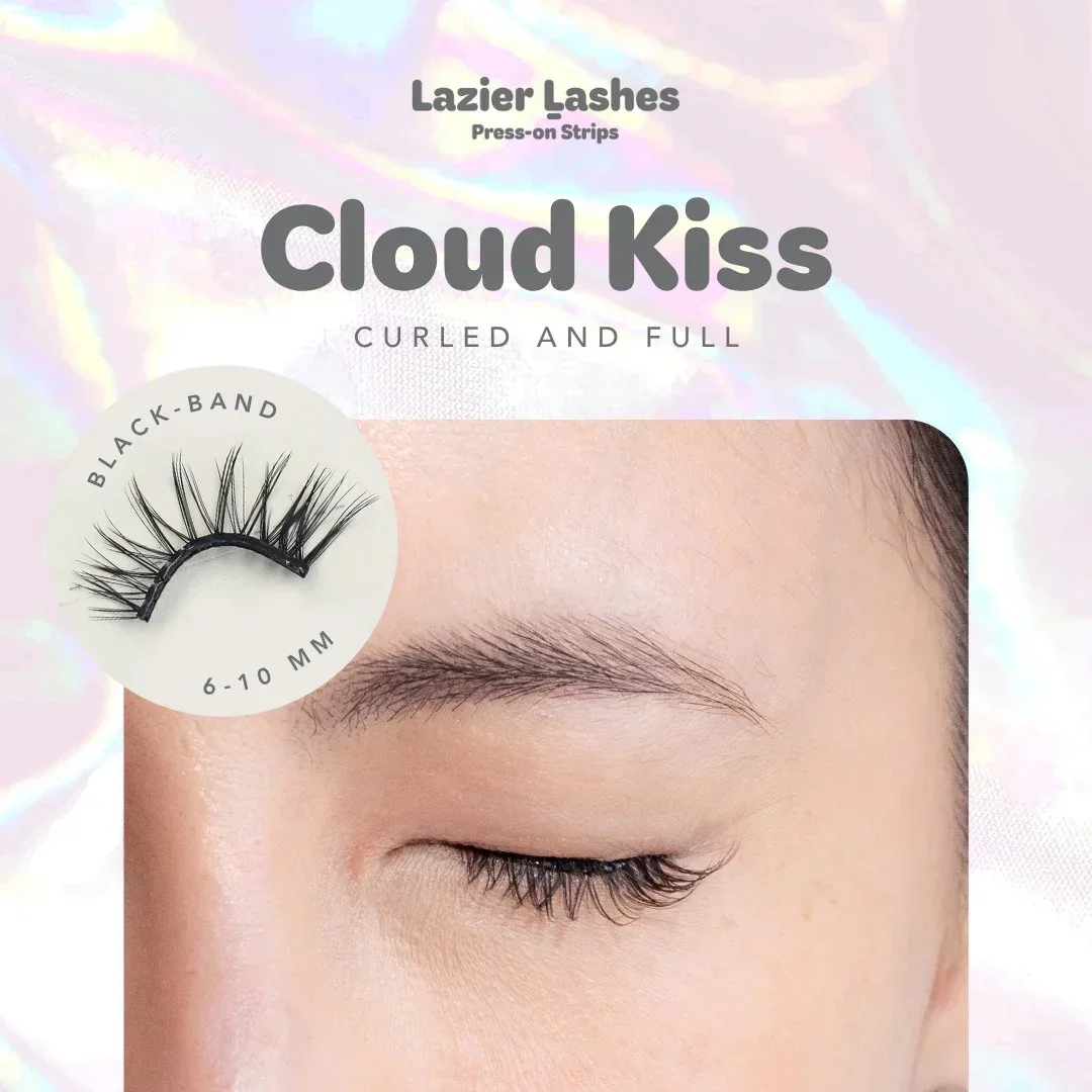 NODSPARK | Lash Strips | Cloud Kiss LAZIER Lashes | Black Band - Image 5