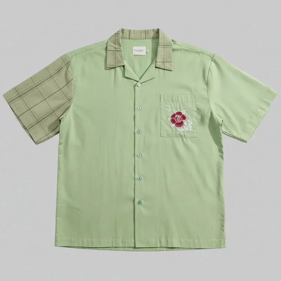 NYANA NYANA | Camp Shirt Batik Patchwork
