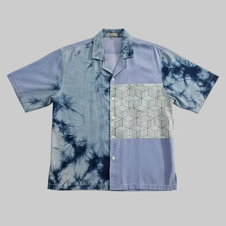 NYANA NYANA | Camp Shirt Batik Patchwork - Image 3