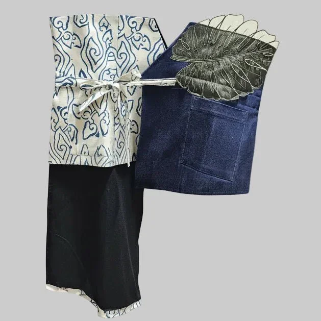 NYANA NYANA | Patchwork Embroidery Batik Obi Belt - Image 11