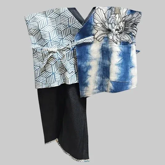 NYANA NYANA | Patchwork Embroidery Batik Obi Belt - Image 13
