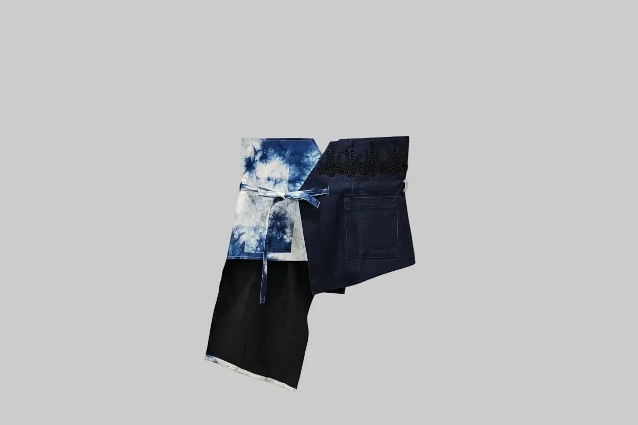 NYANA NYANA | Patchwork Embroidery Batik Obi Belt - Image 17