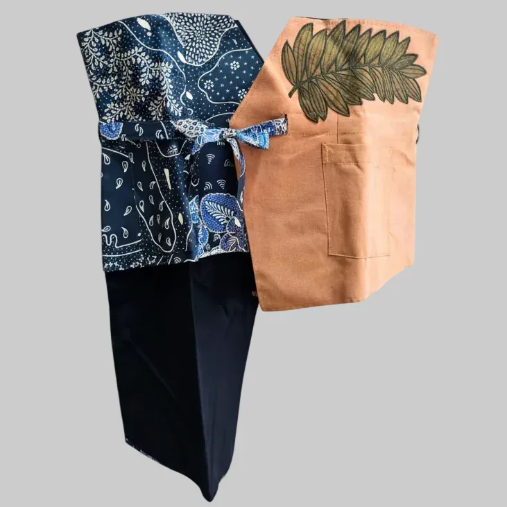 NYANA NYANA | Patchwork Embroidery Batik Obi Belt - Image 3