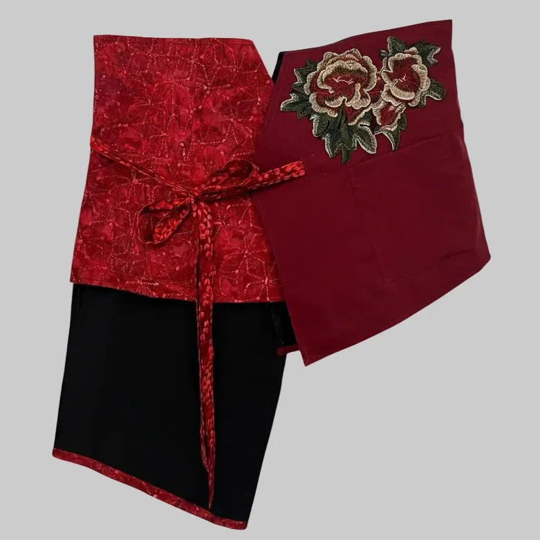 NYANA NYANA | Patchwork Embroidery Batik Obi Belt - Image 4