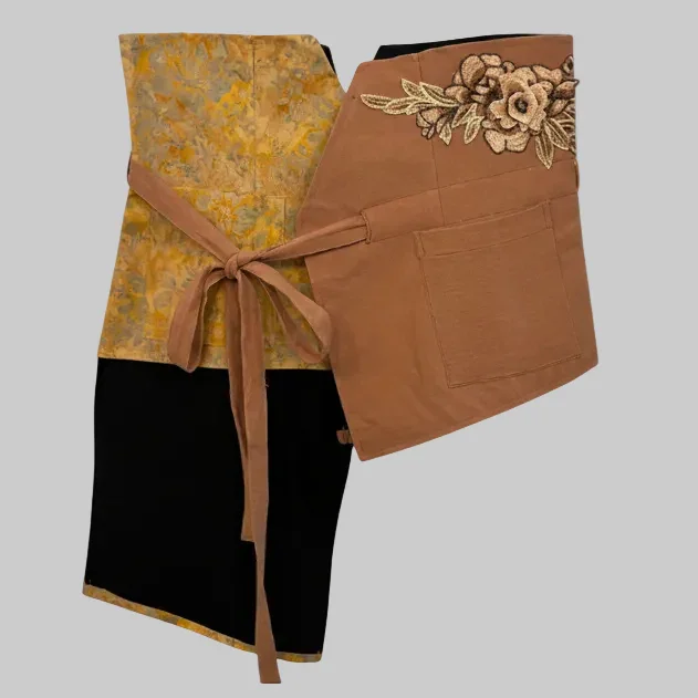 NYANA NYANA | Patchwork Embroidery Batik Obi Belt - Image 8