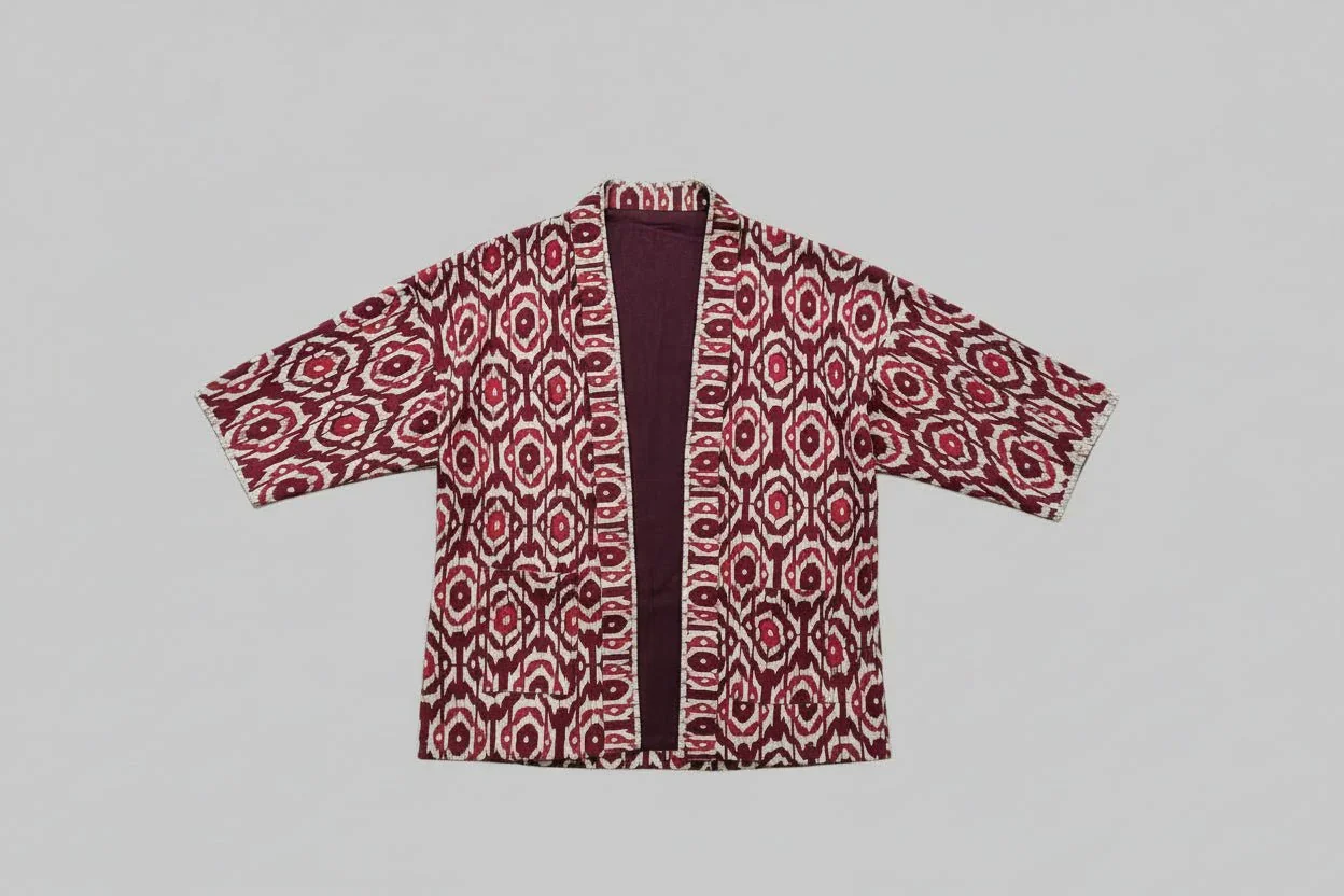 NYANA NYANA | Reversible Handwoven/Batik Outer - Image 7