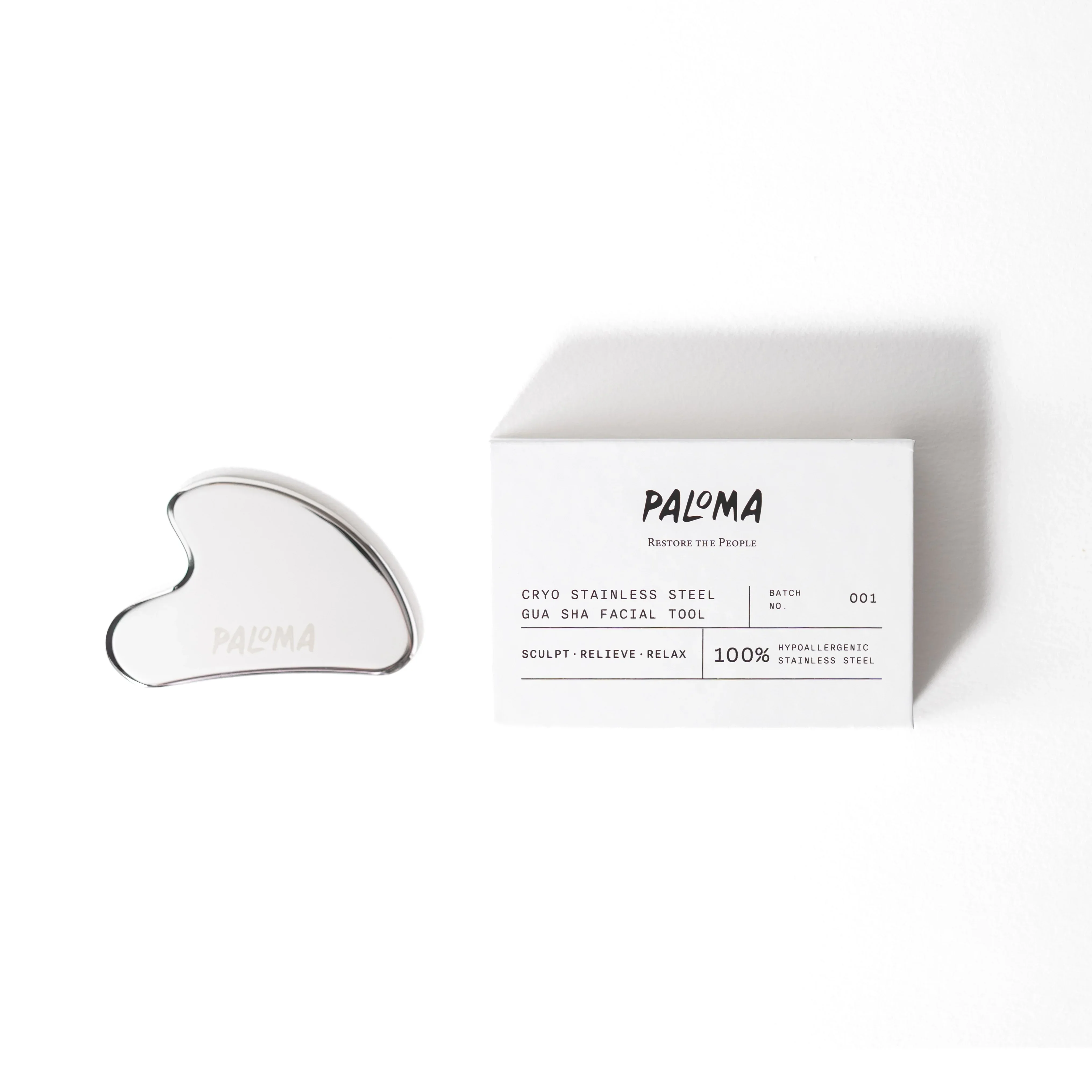 PALOMA | Cryo Stainless Steel Gua Sha - Image 4