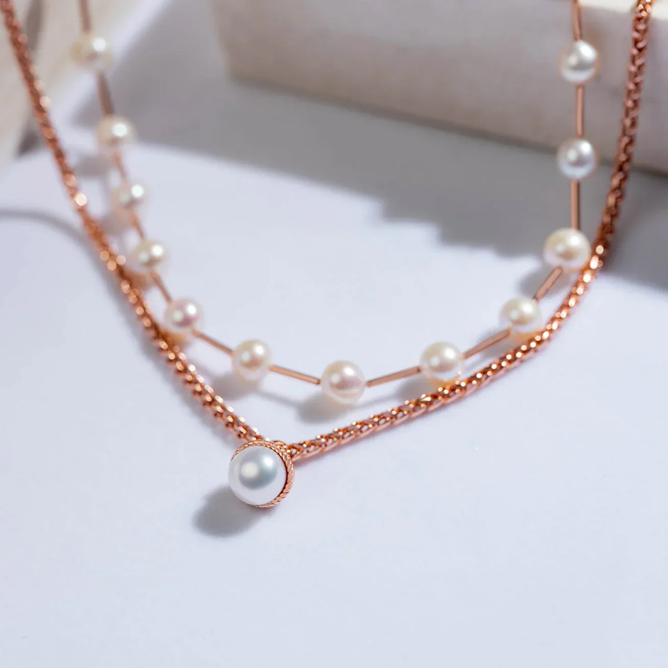 PEARLY LUSTRE | Asian Civilisations Museum Freshwater Pearl Necklace WN00218 | ACM Collection - Image 2